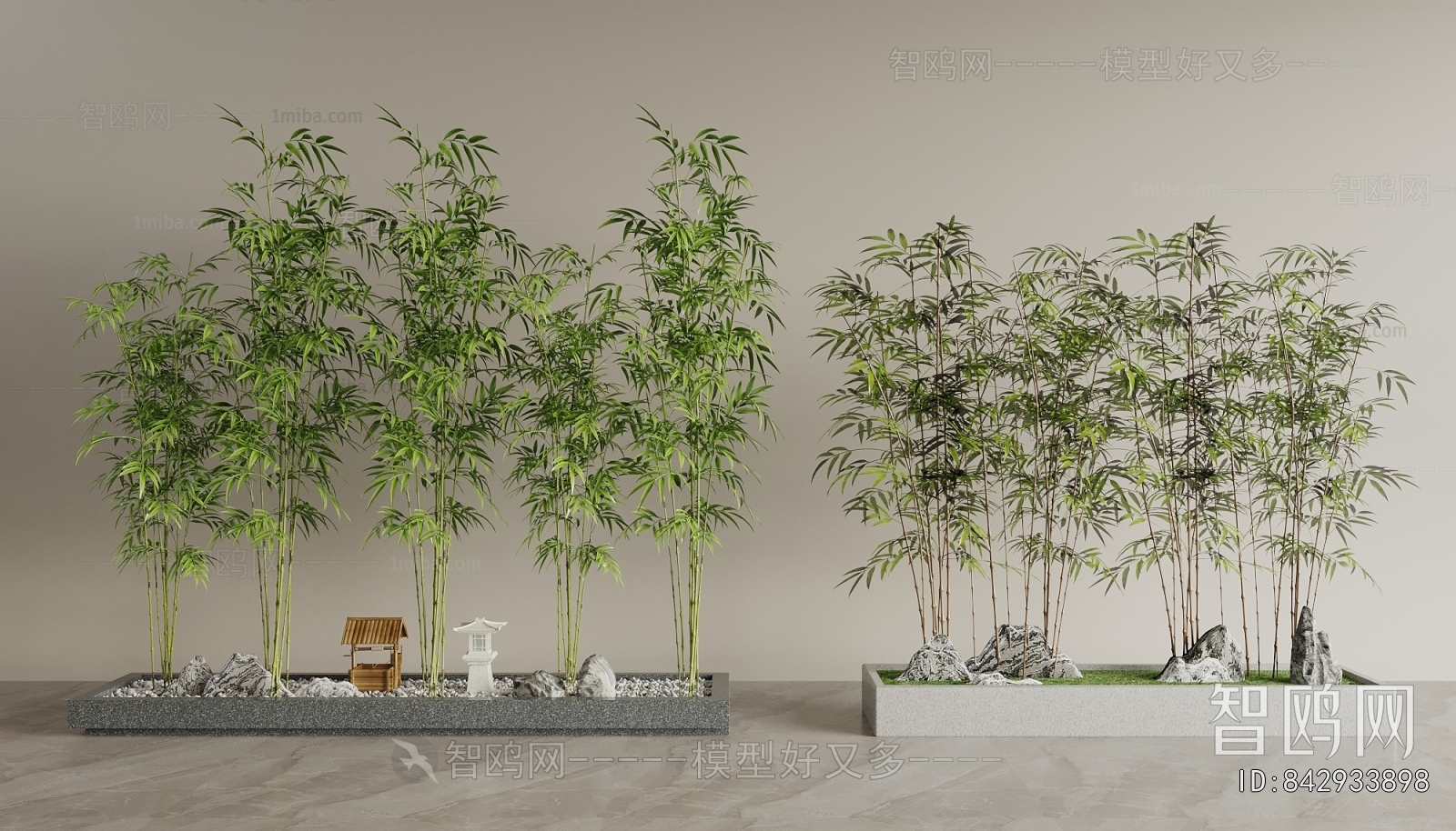 New Chinese Style Plant Landscaping