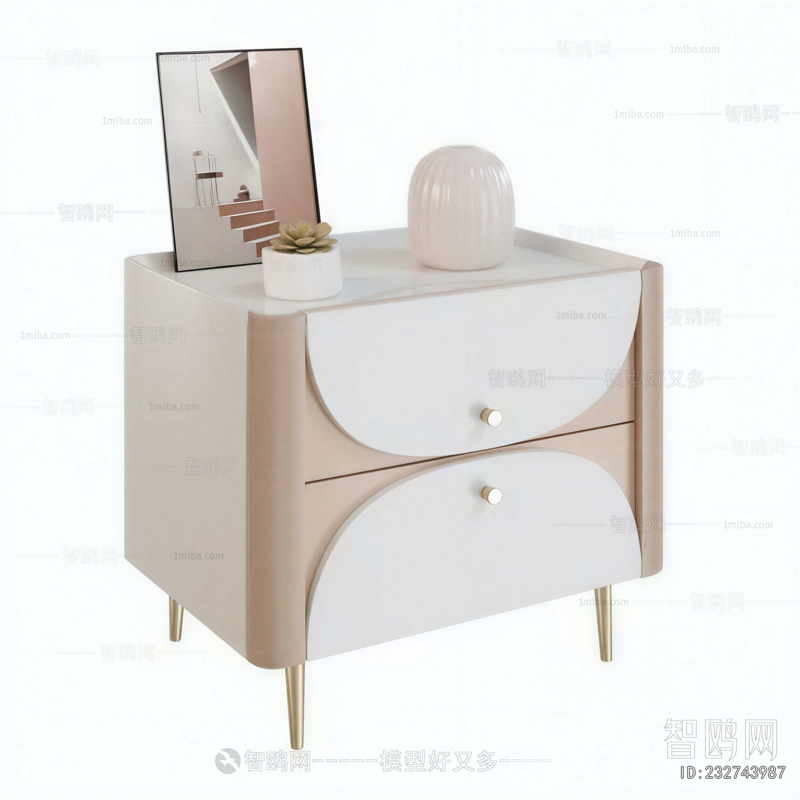 Modern Bedside Cupboard