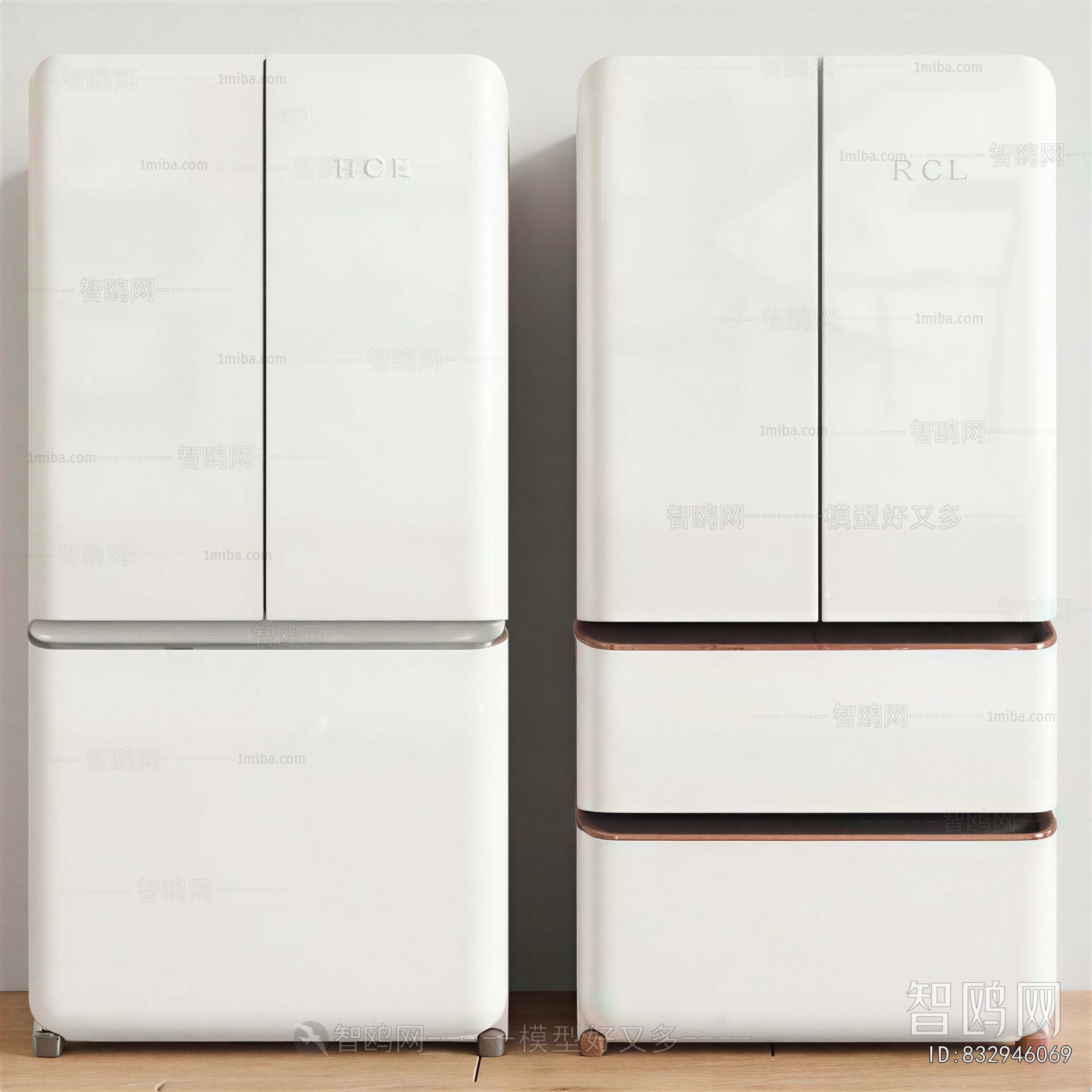 Modern Refrigerator Freezer