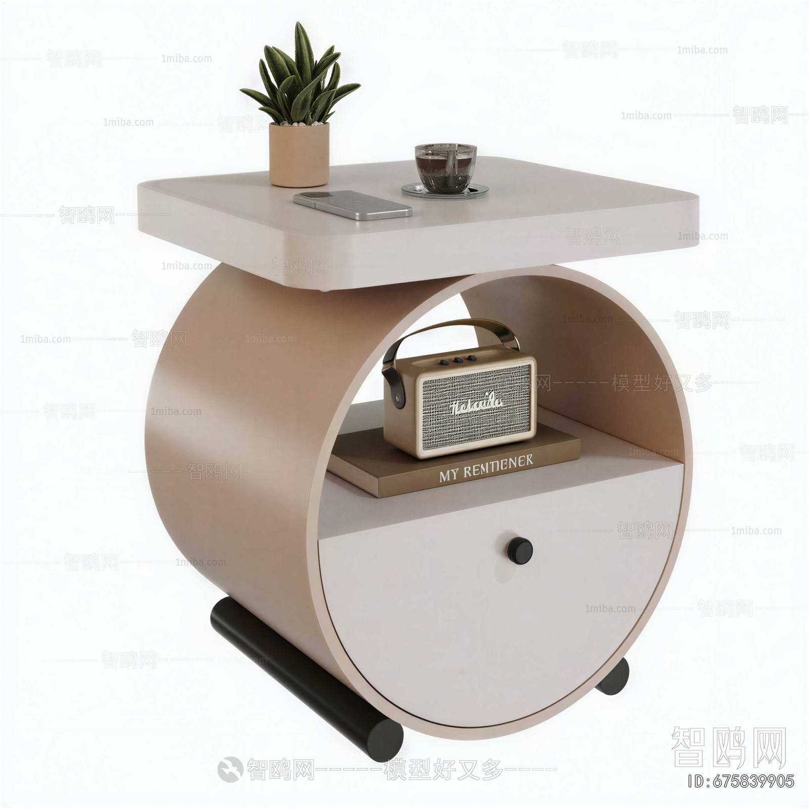 Modern Bedside Cupboard