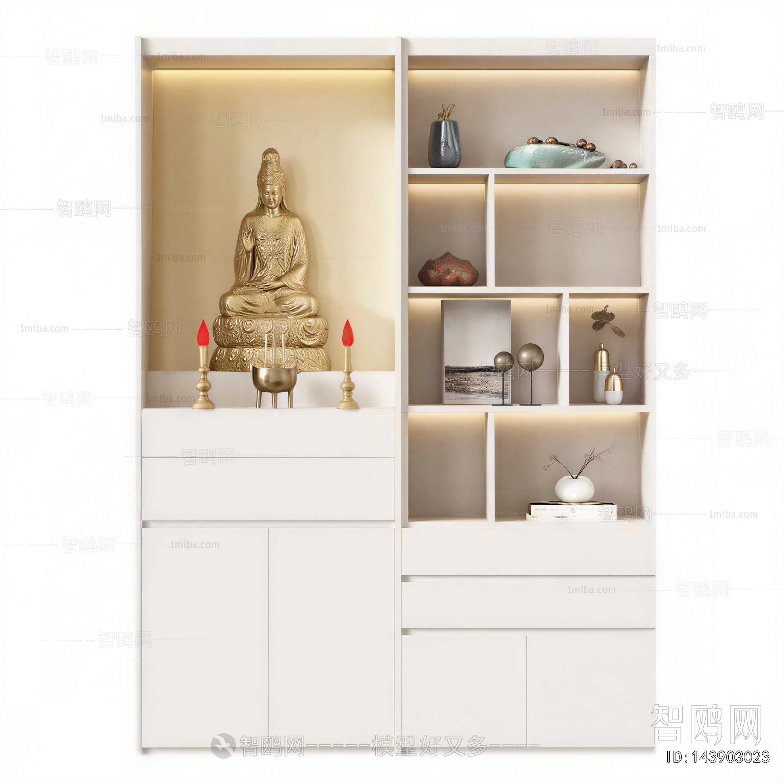Modern Buddhist Niche