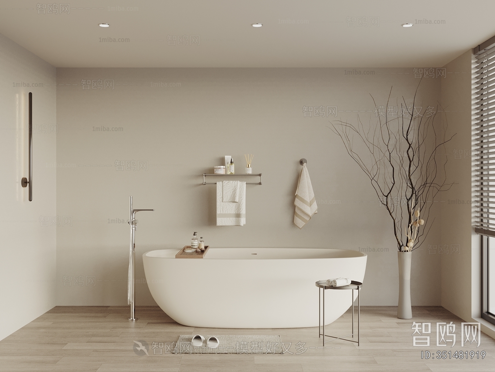 Modern Bathtub