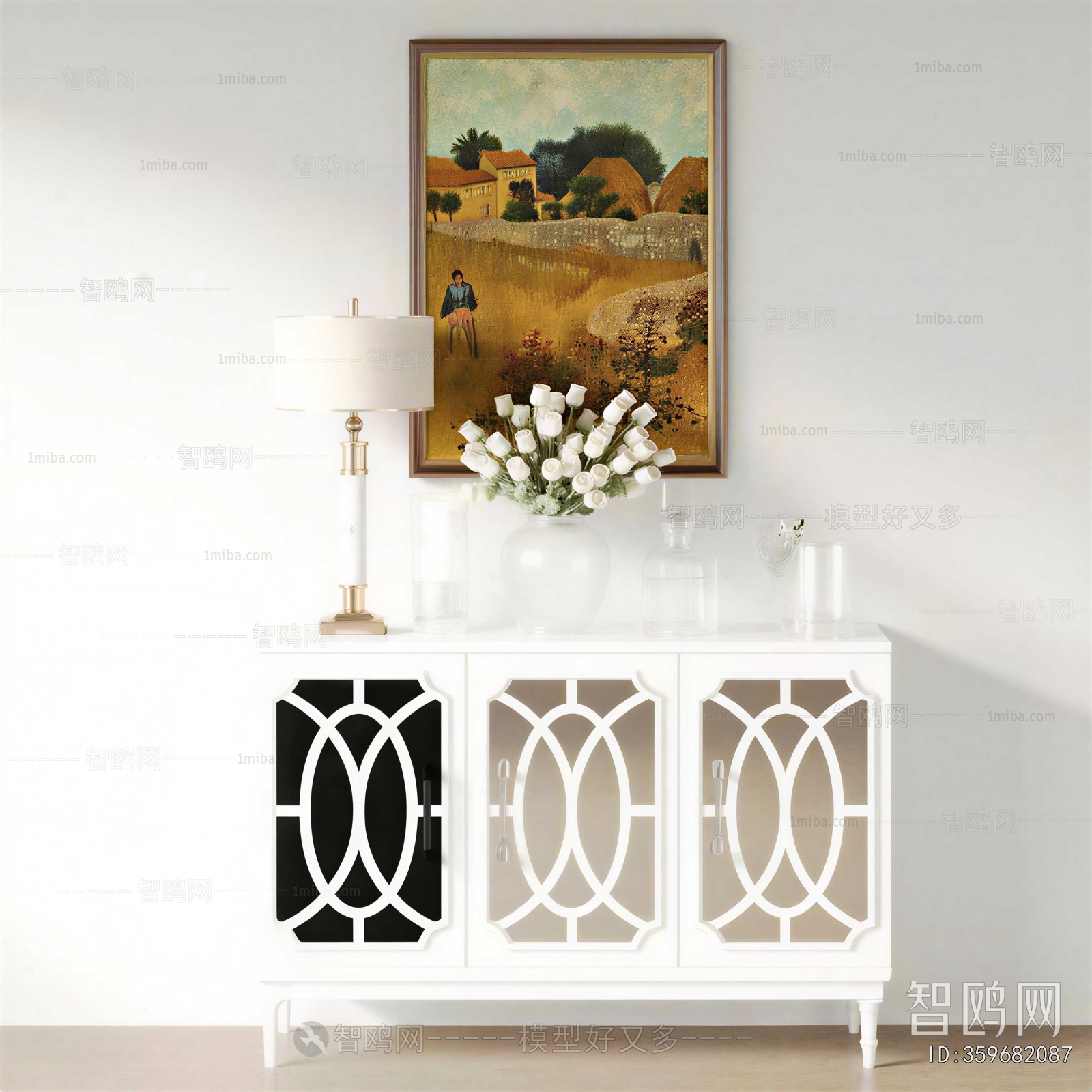 European Style Entrance Cabinet