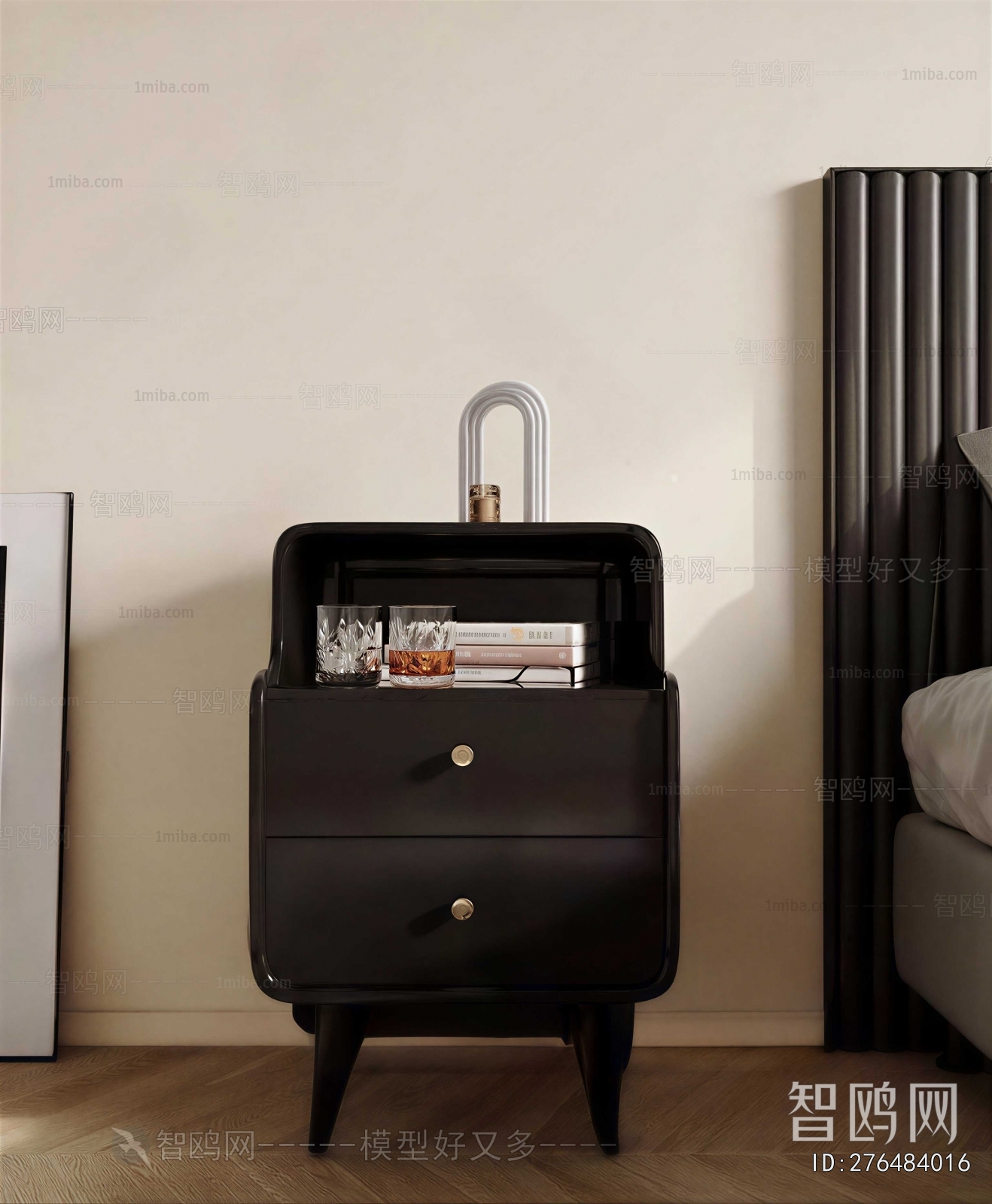 Modern Bedside Cupboard