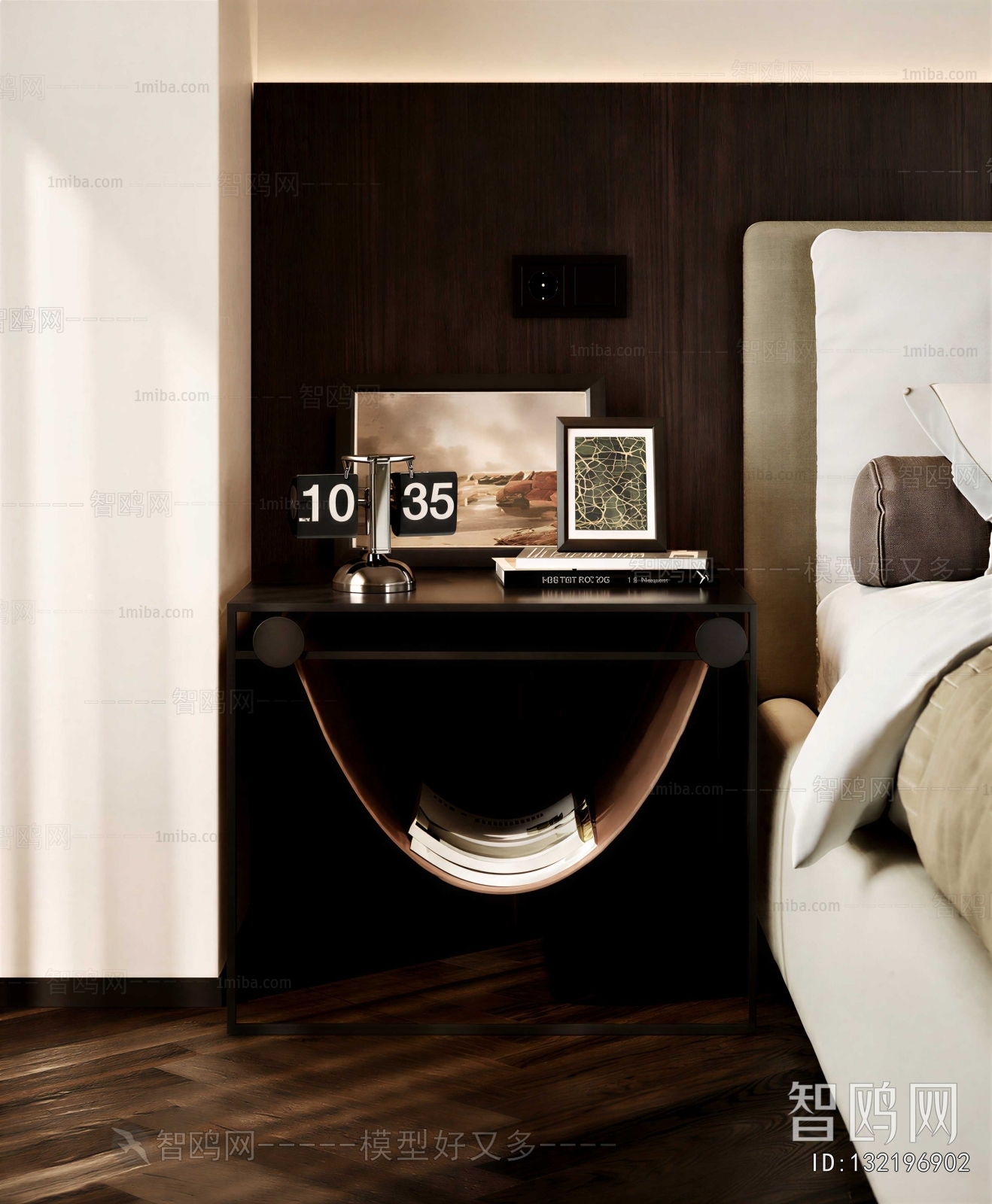 Modern Bedside Cupboard