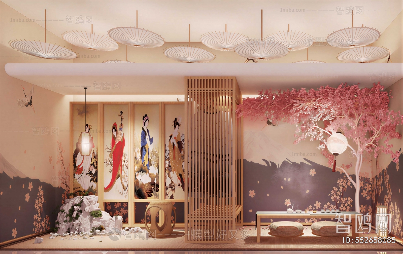 New Chinese Style Teahouse Tea House