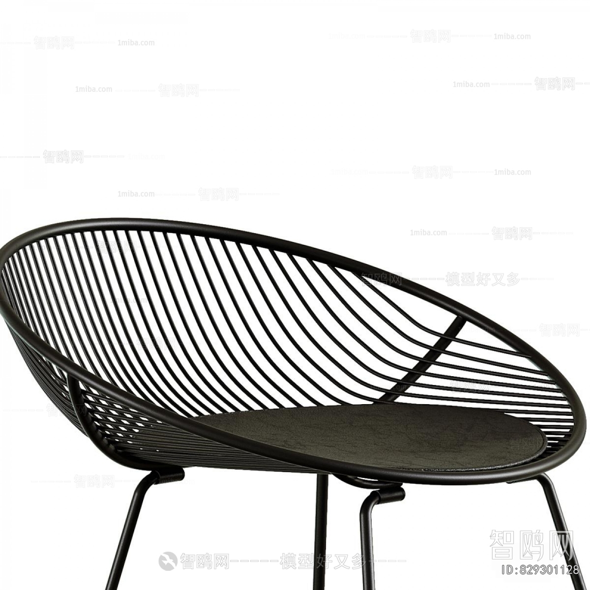 Modern Nordic Style Lounge Chair
