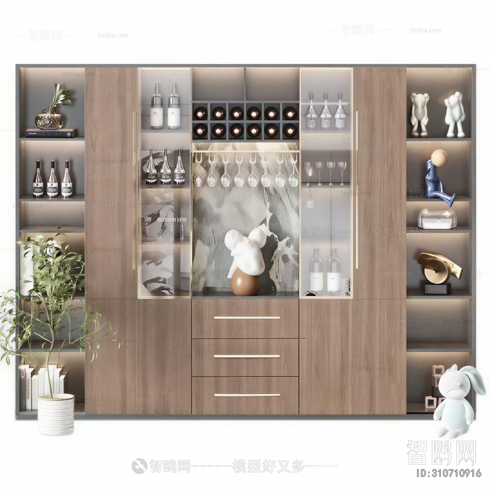 Modern Wine Cabinet