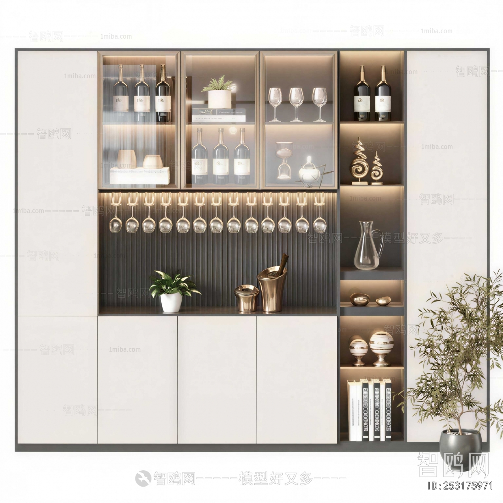 Modern Wine Cabinet