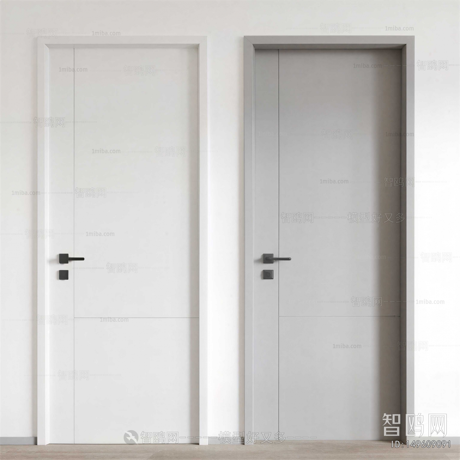 Modern Single Door