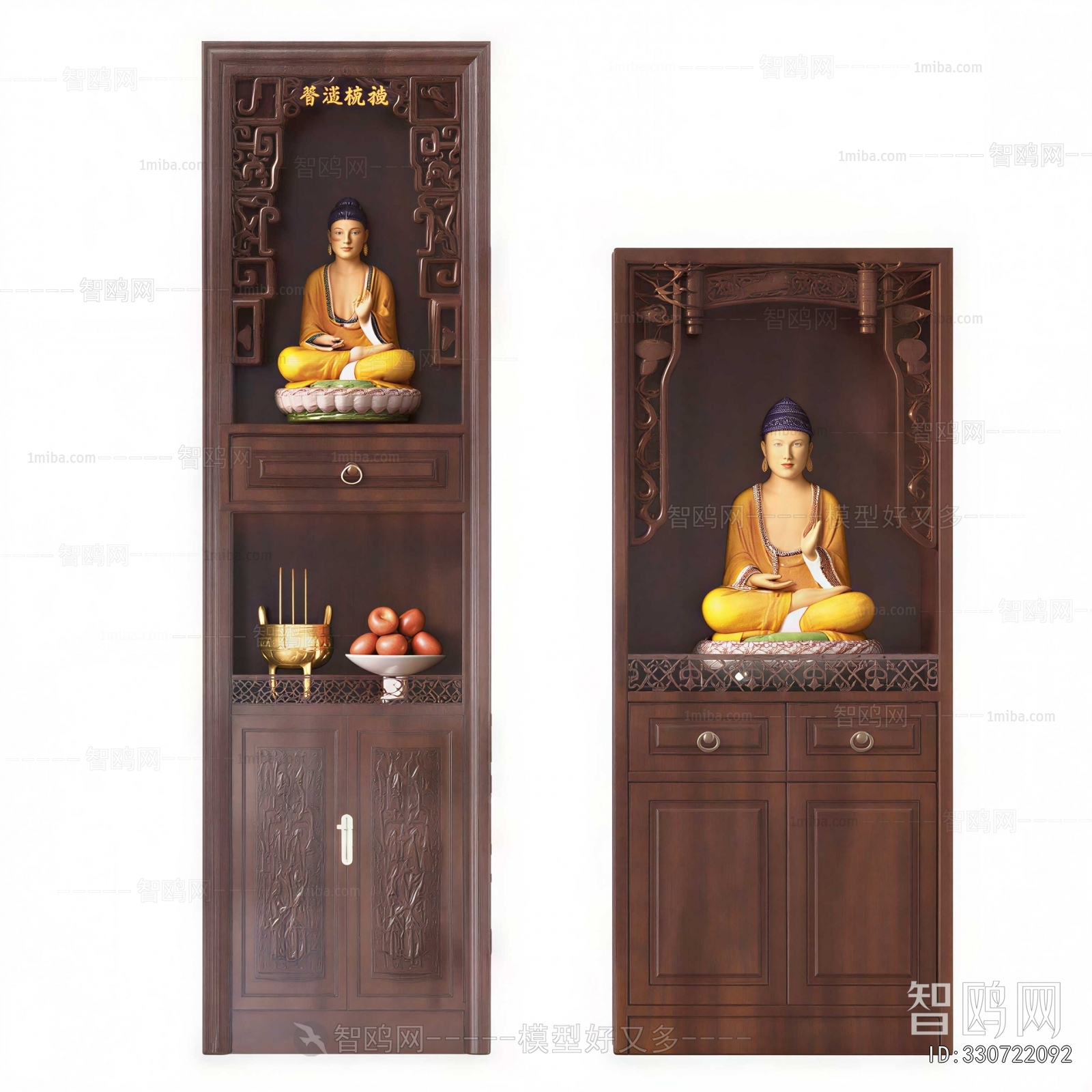 New Chinese Style Buddhist Niche