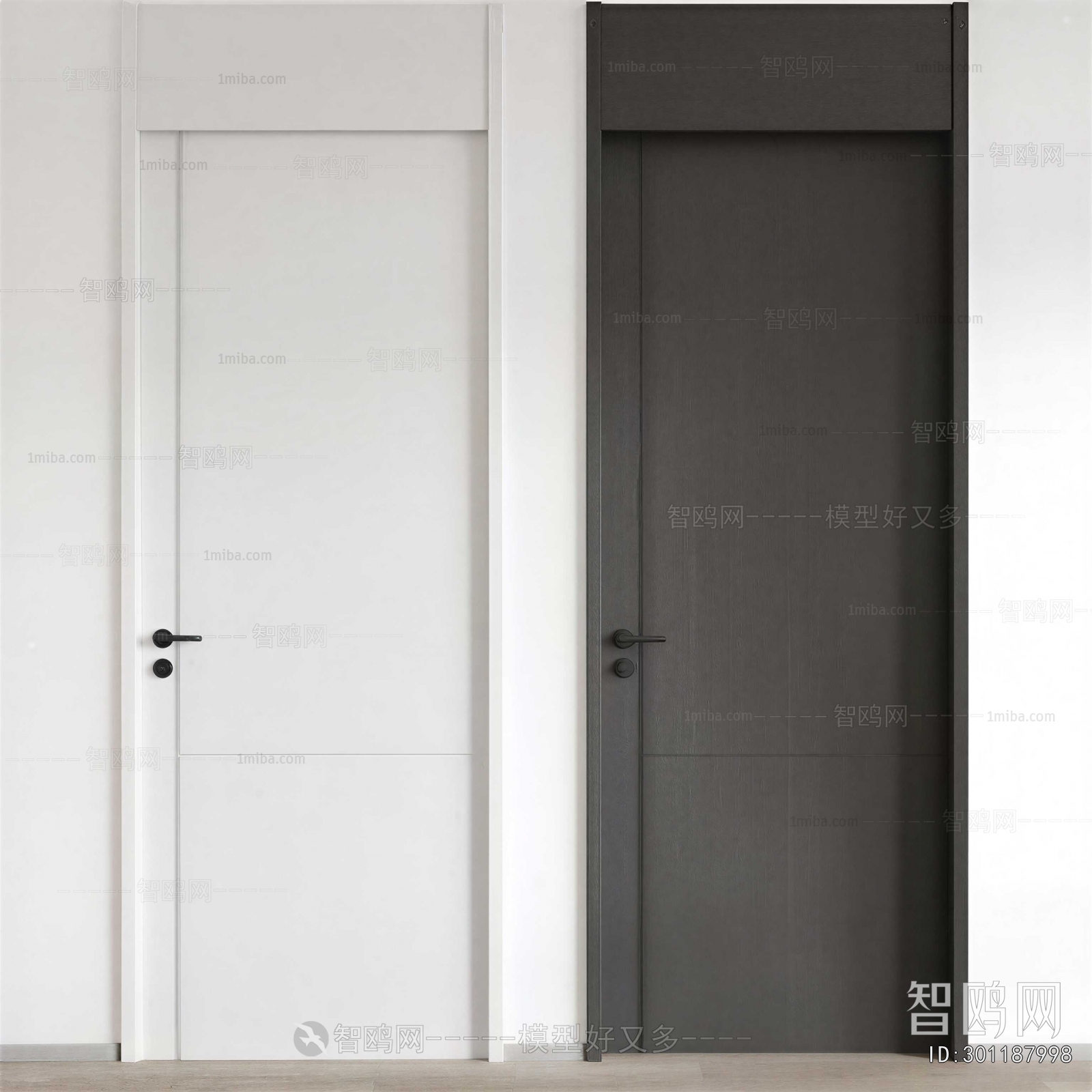 Modern Single Door
