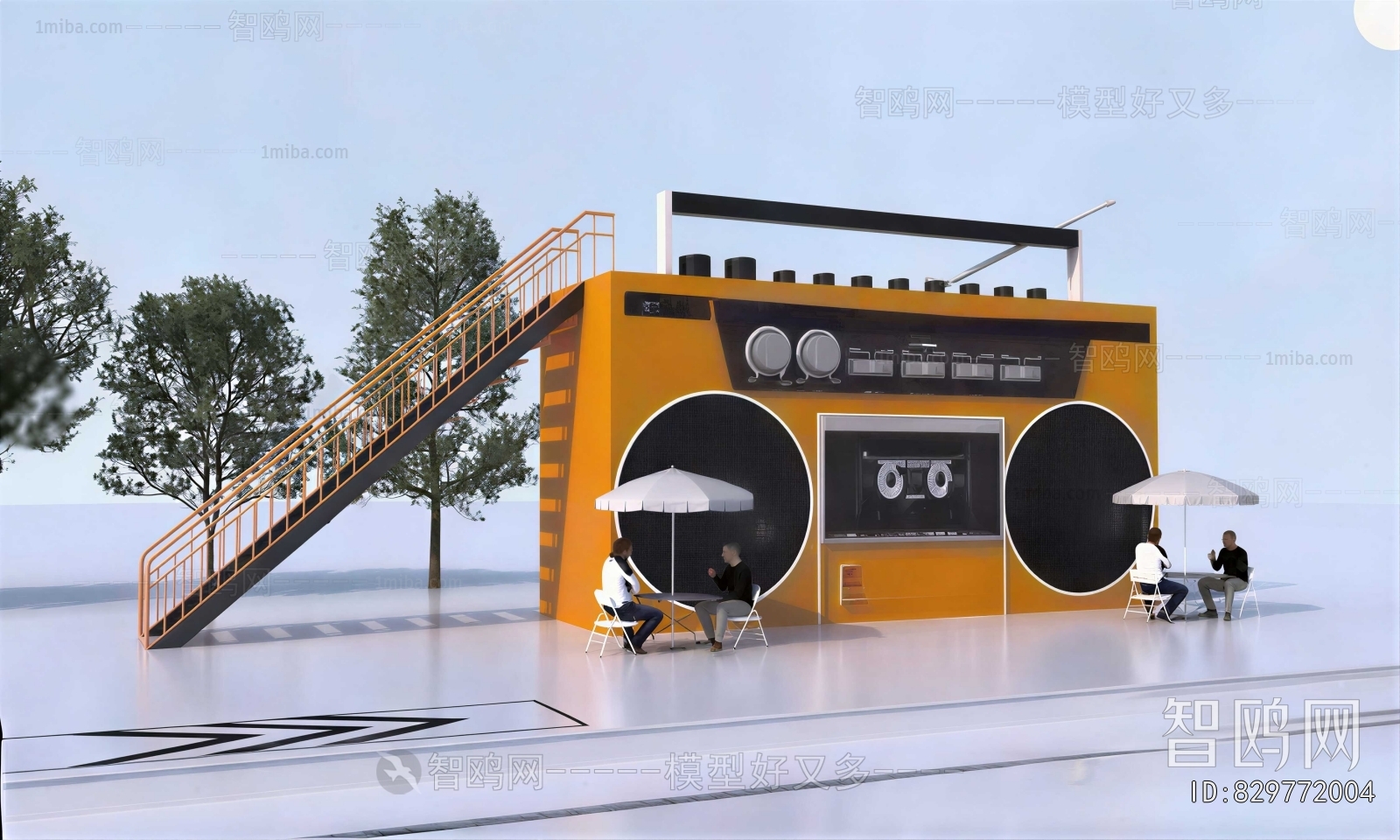 Modern Appearance Of Commercial Building