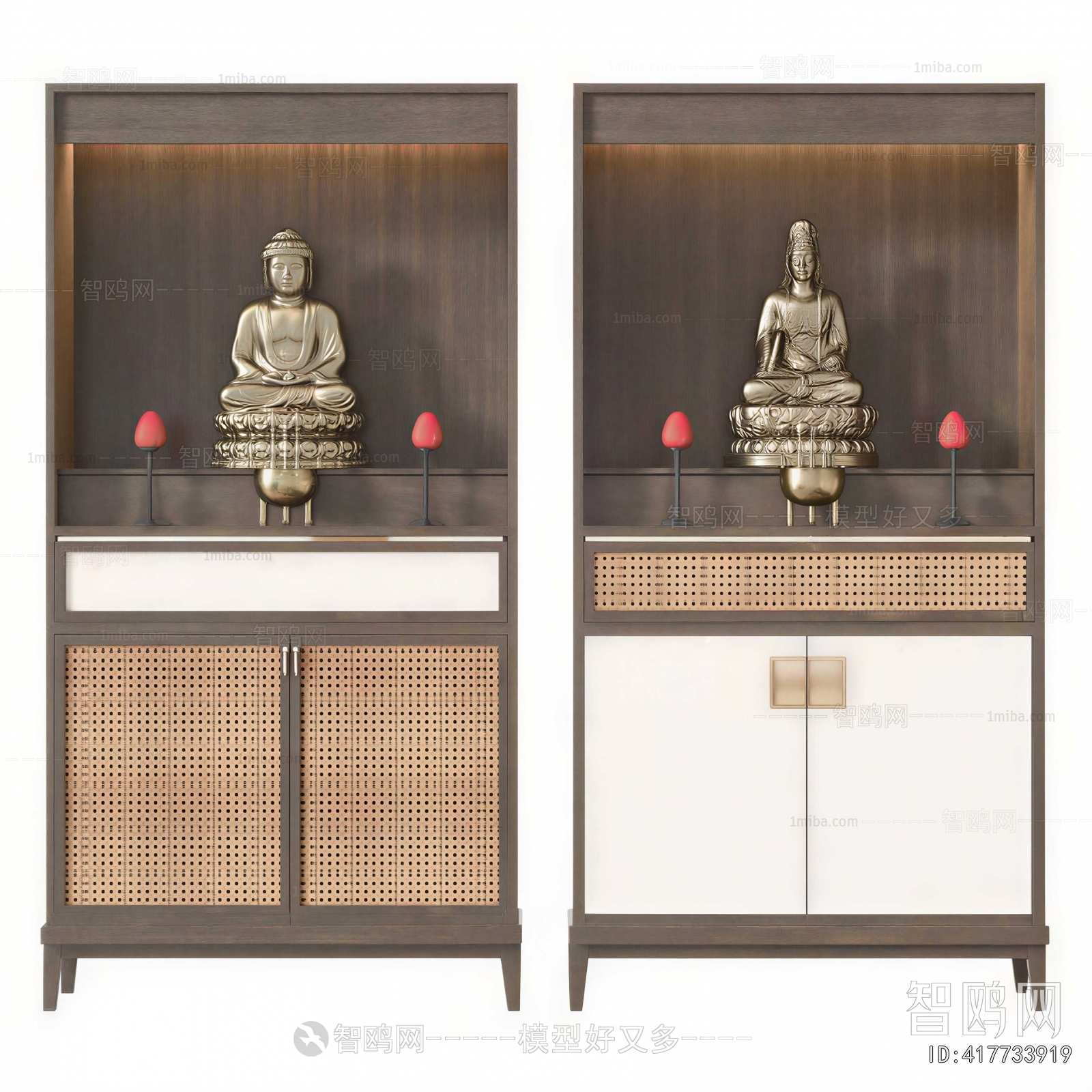New Chinese Style Buddhist Niche