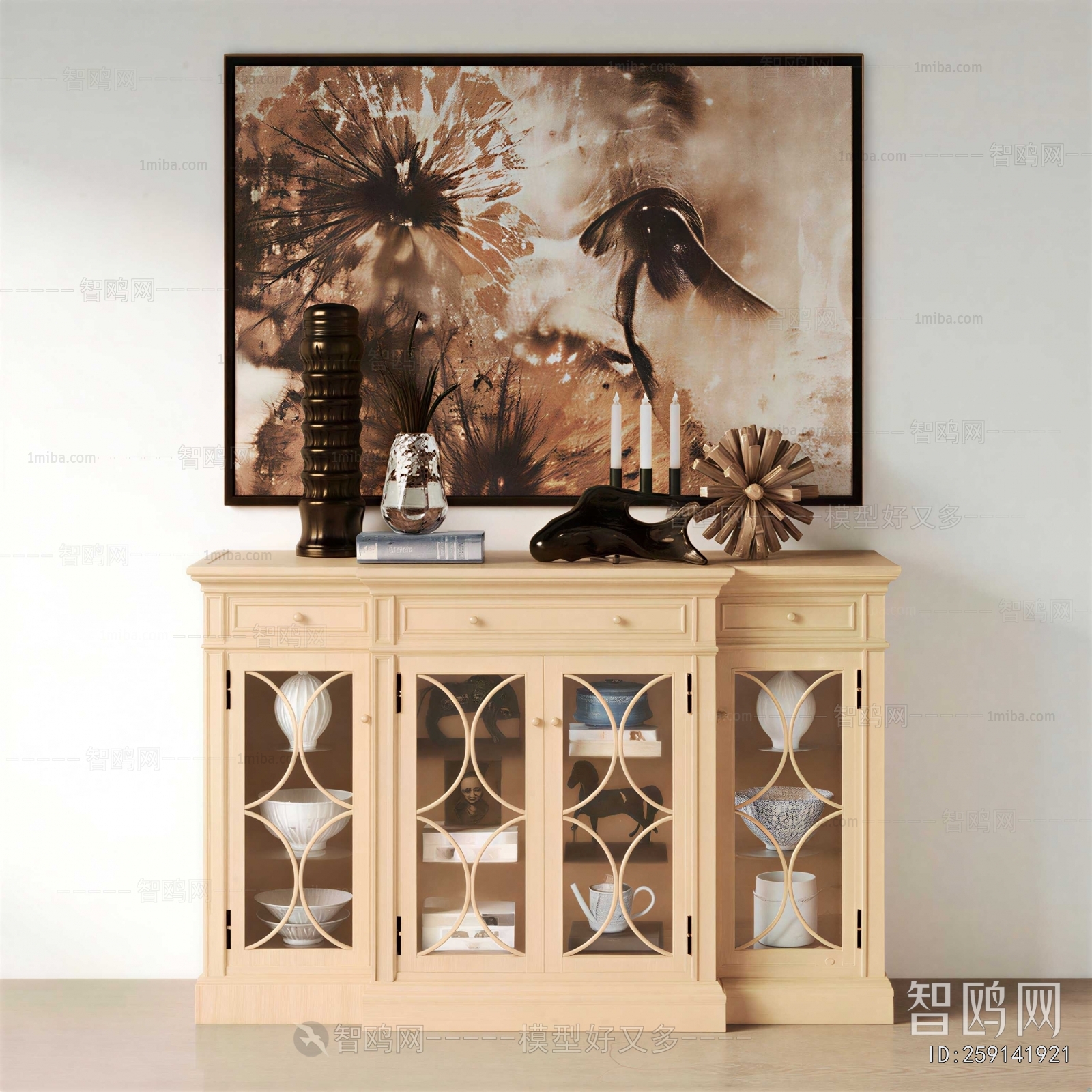 American Style Entrance Cabinet