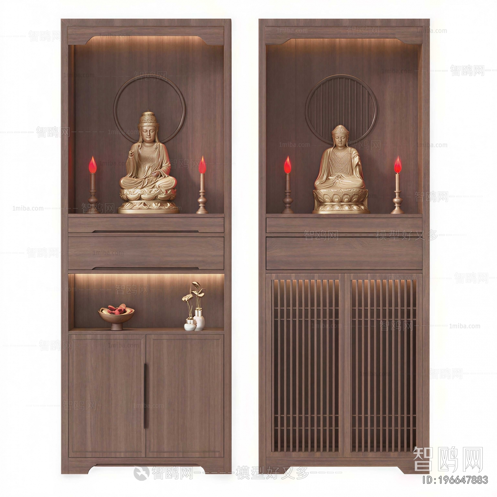 New Chinese Style Buddhist Niche
