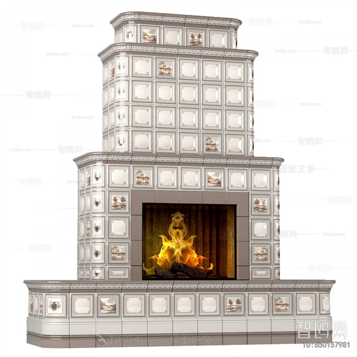 European Style Fireplace