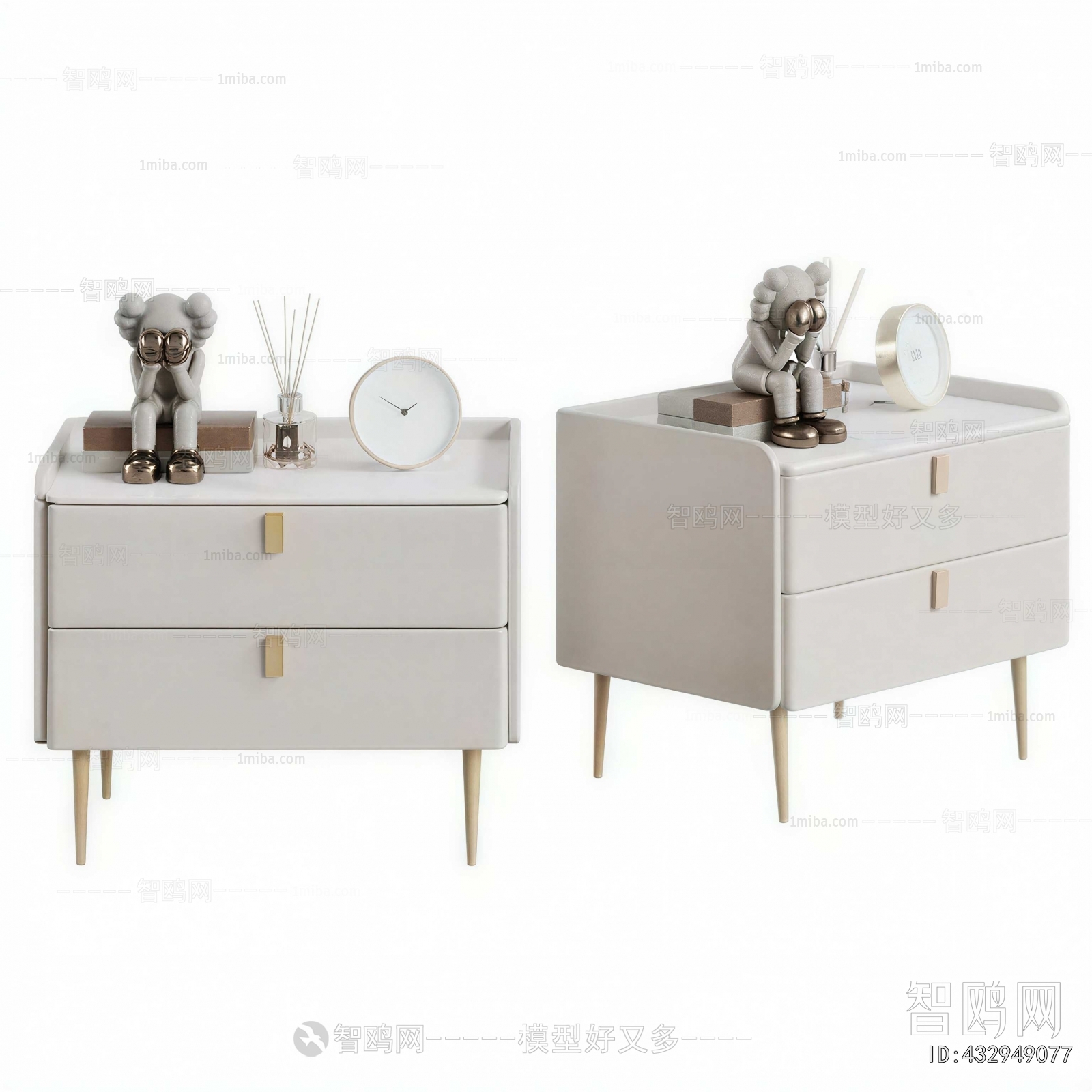 Modern Bedside Cupboard