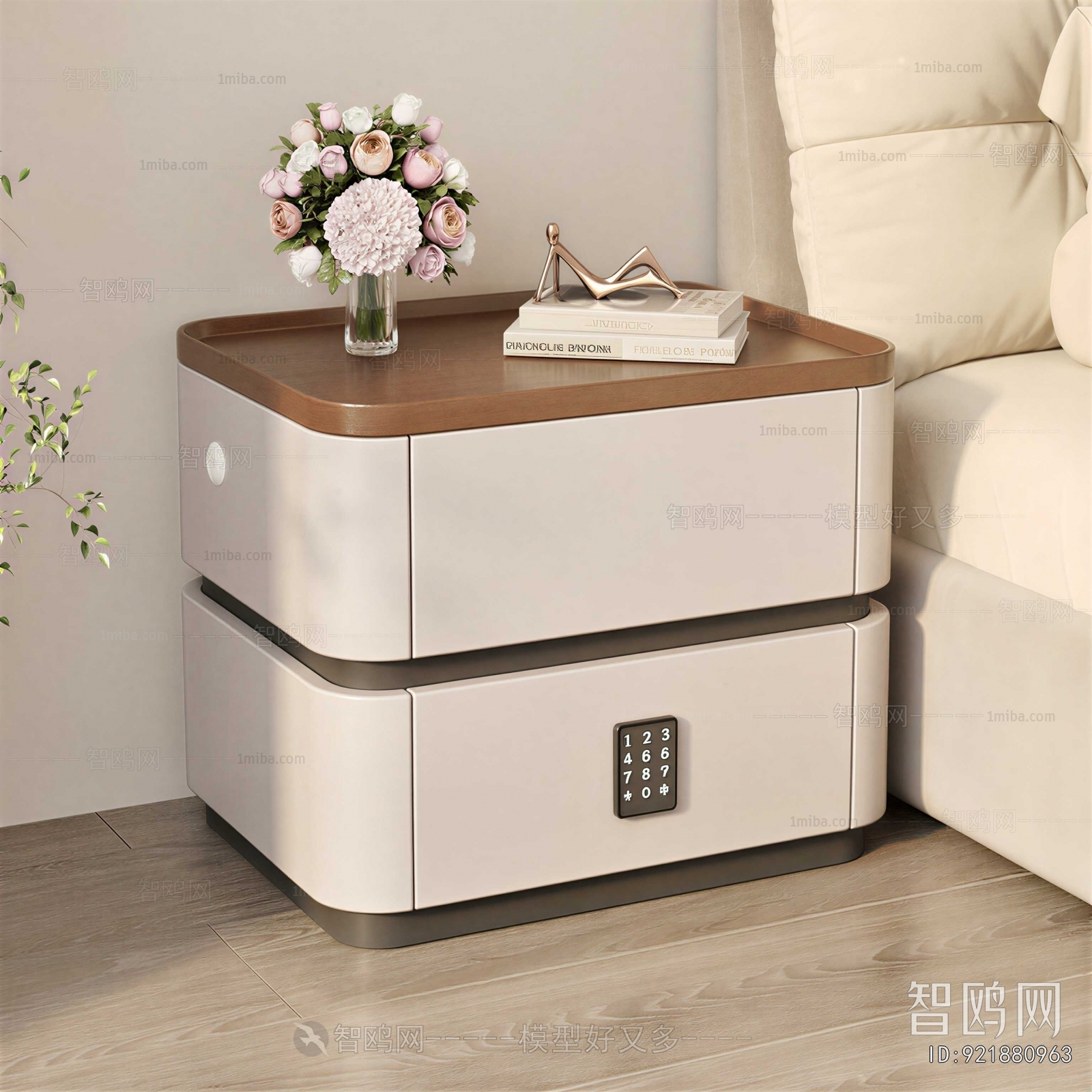 Modern Bedside Cupboard