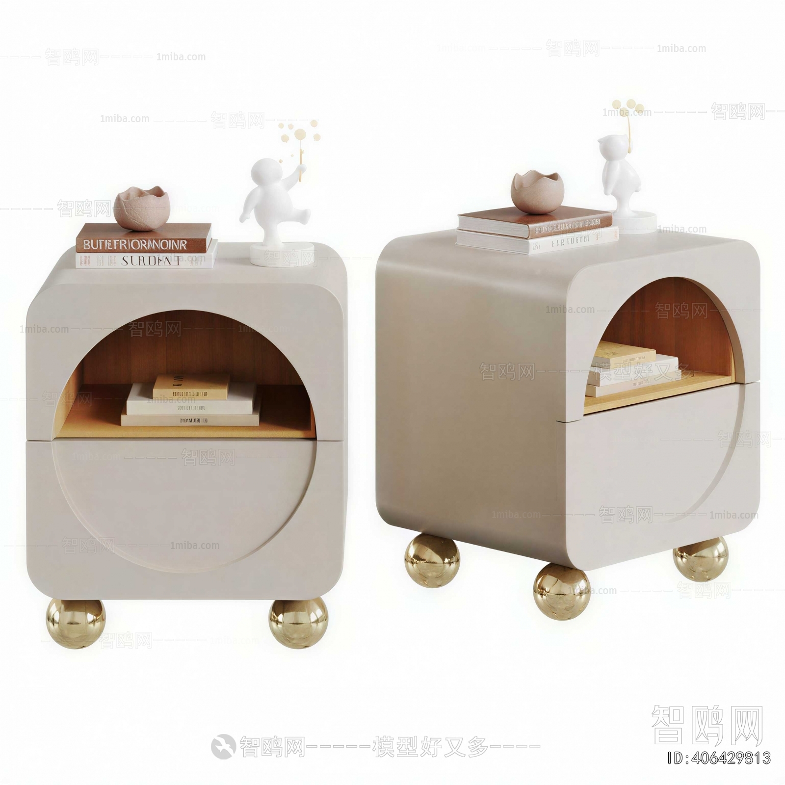 Modern Bedside Cupboard