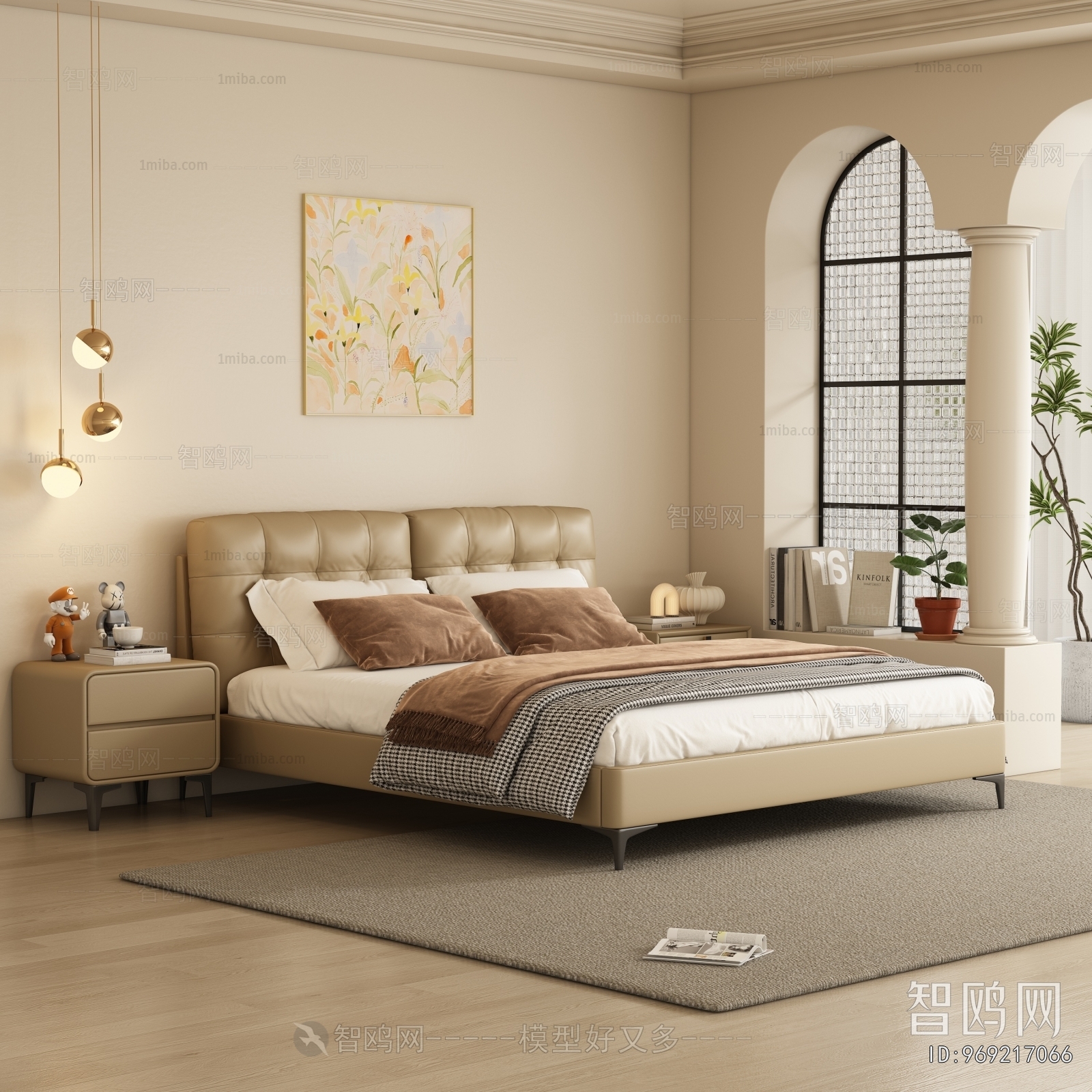 Modern Double Bed