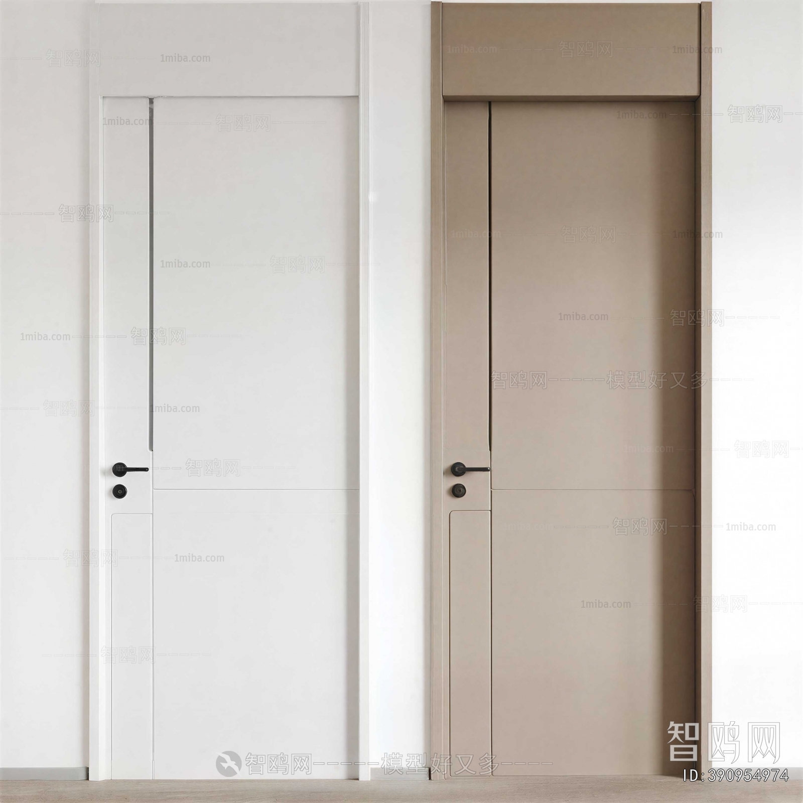 Modern Single Door