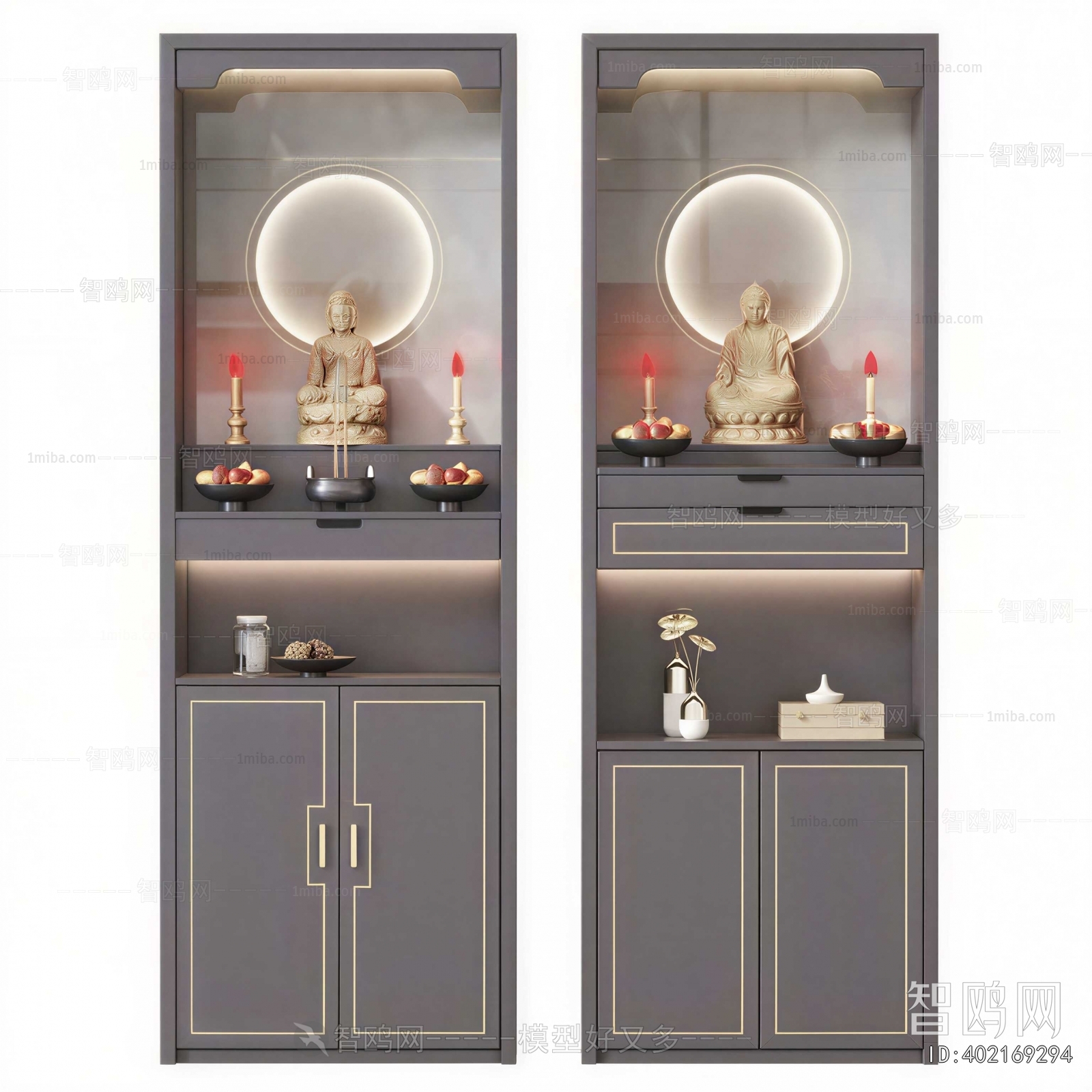 New Chinese Style Buddhist Niche