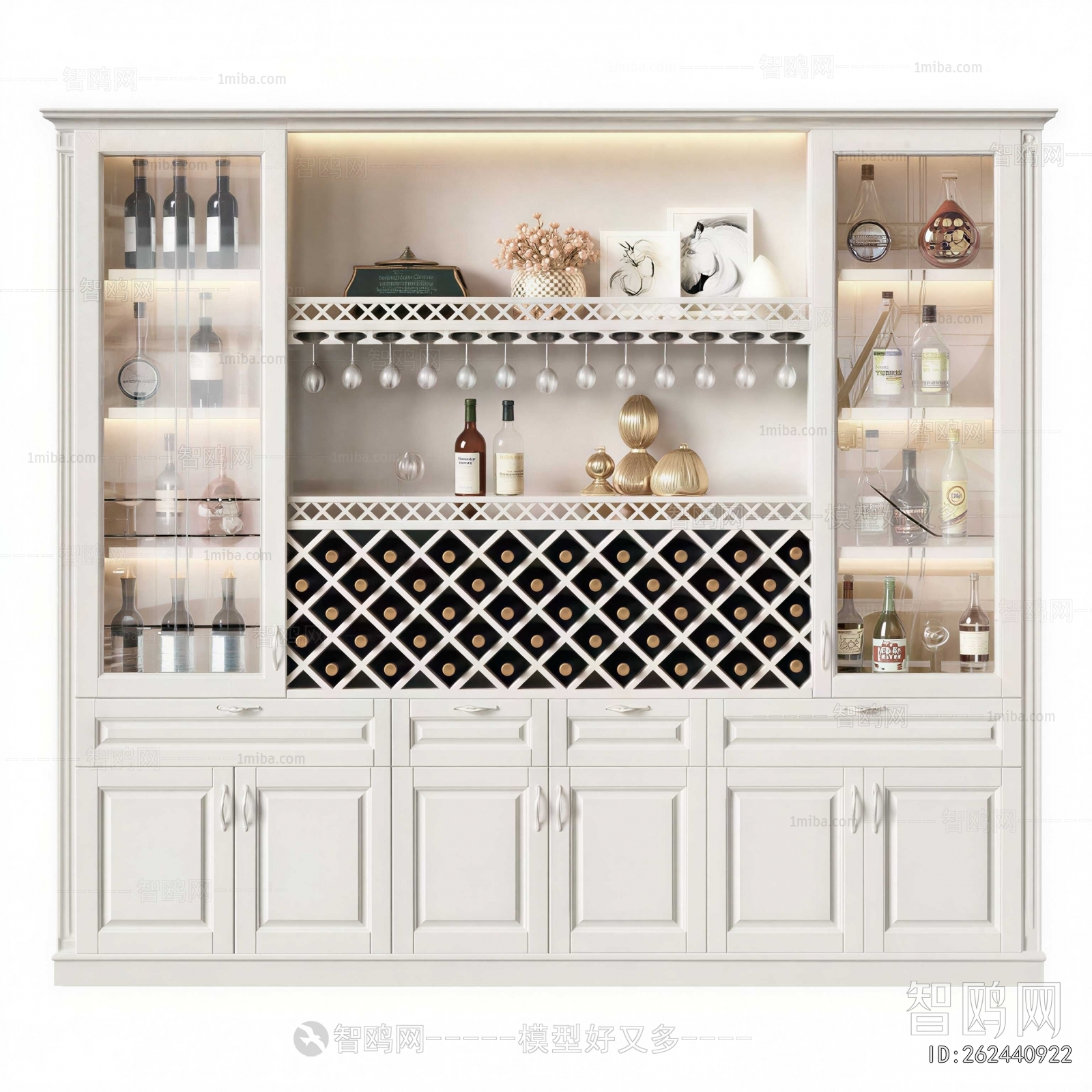 European Style Wine Cabinet