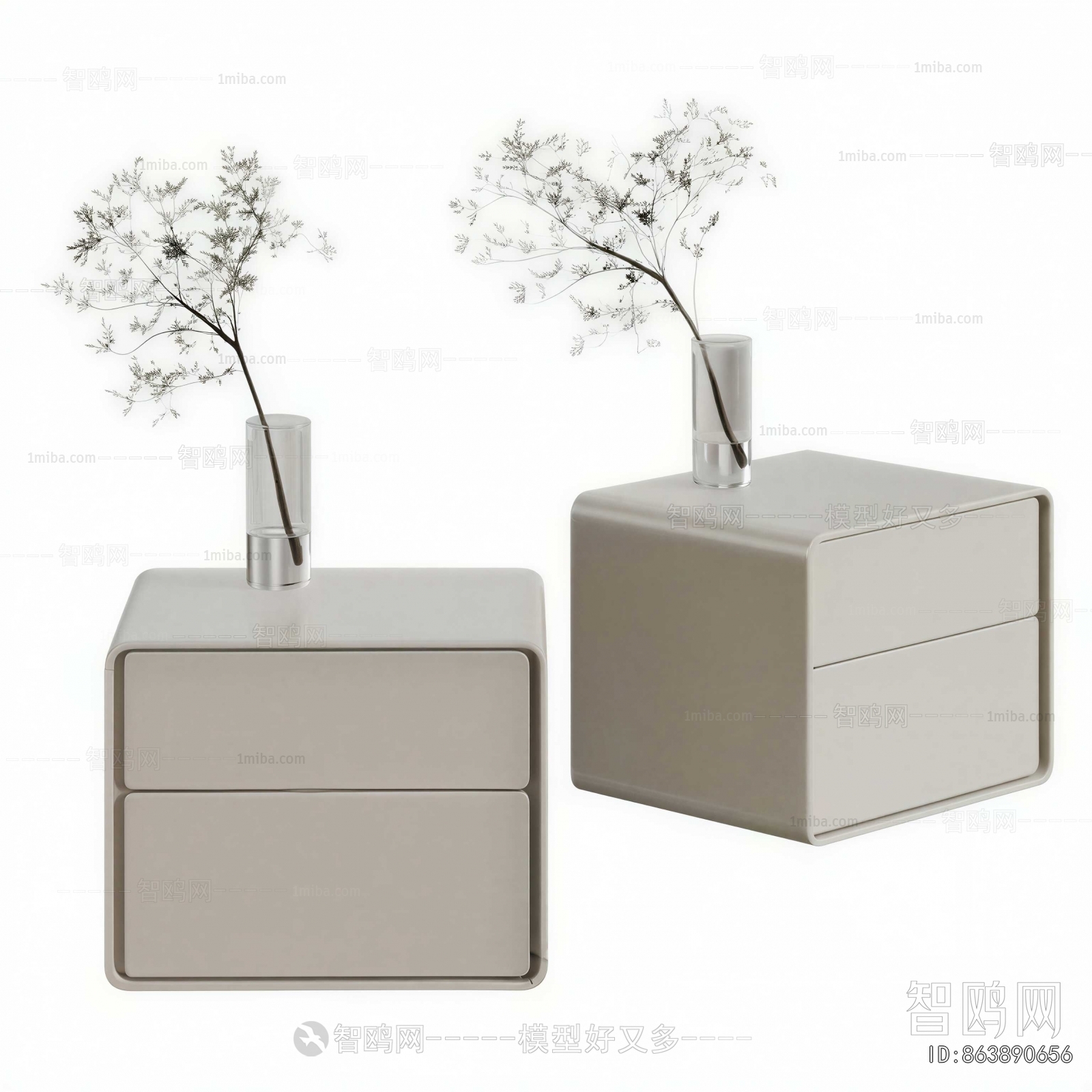 Modern Bedside Cupboard