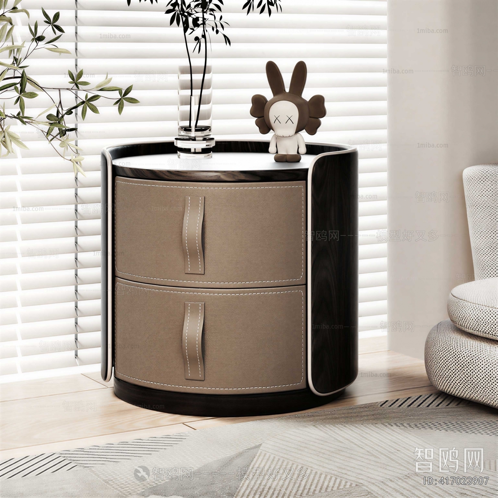 Modern Bedside Cupboard