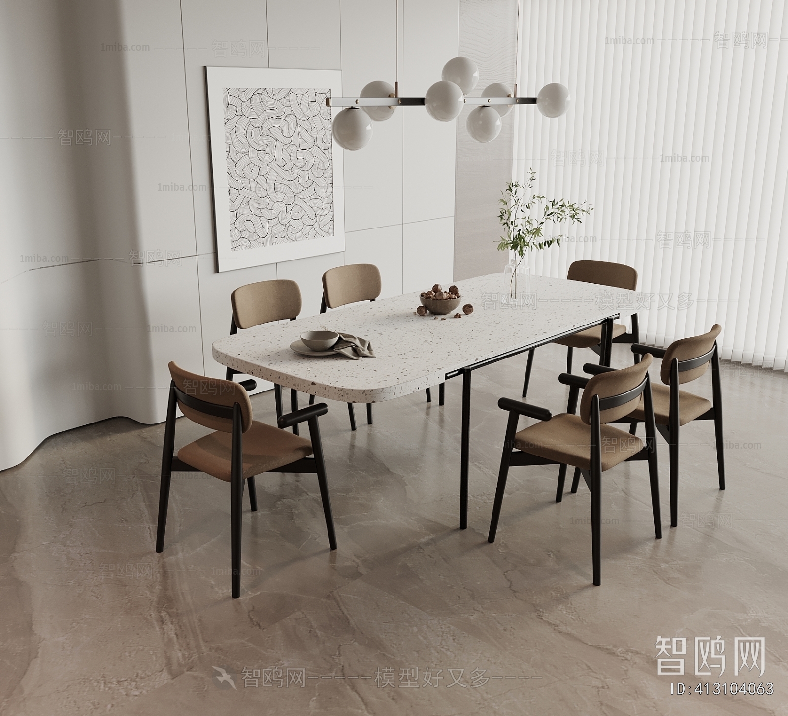 Modern Dining Table And Chairs