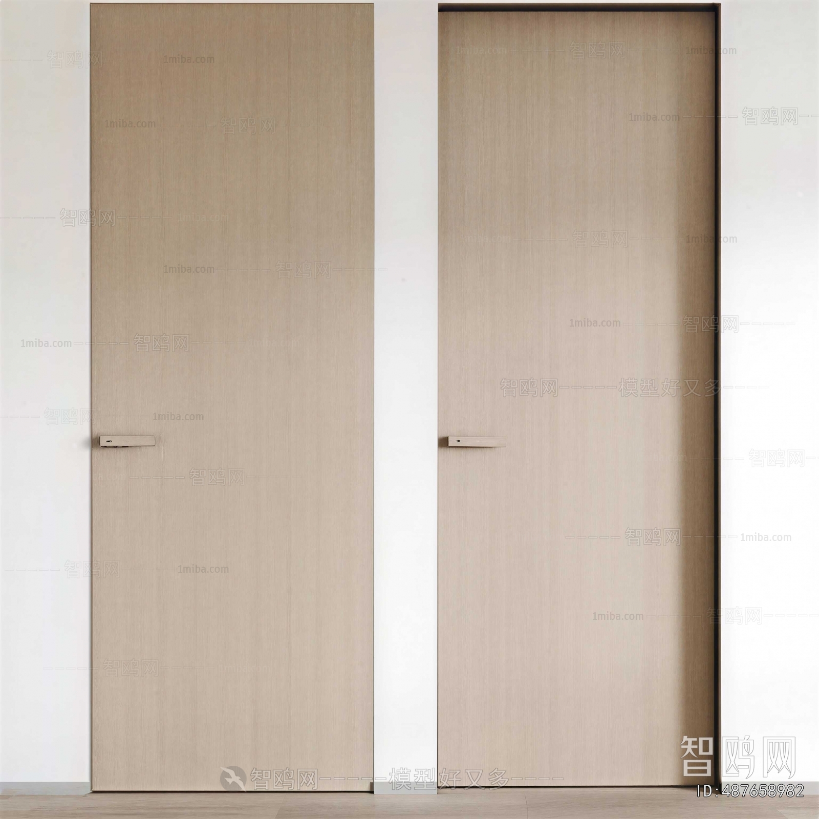 Modern Single Door
