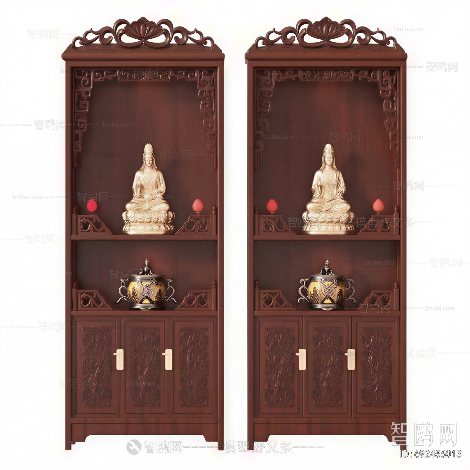 New Chinese Style Buddhist Niche