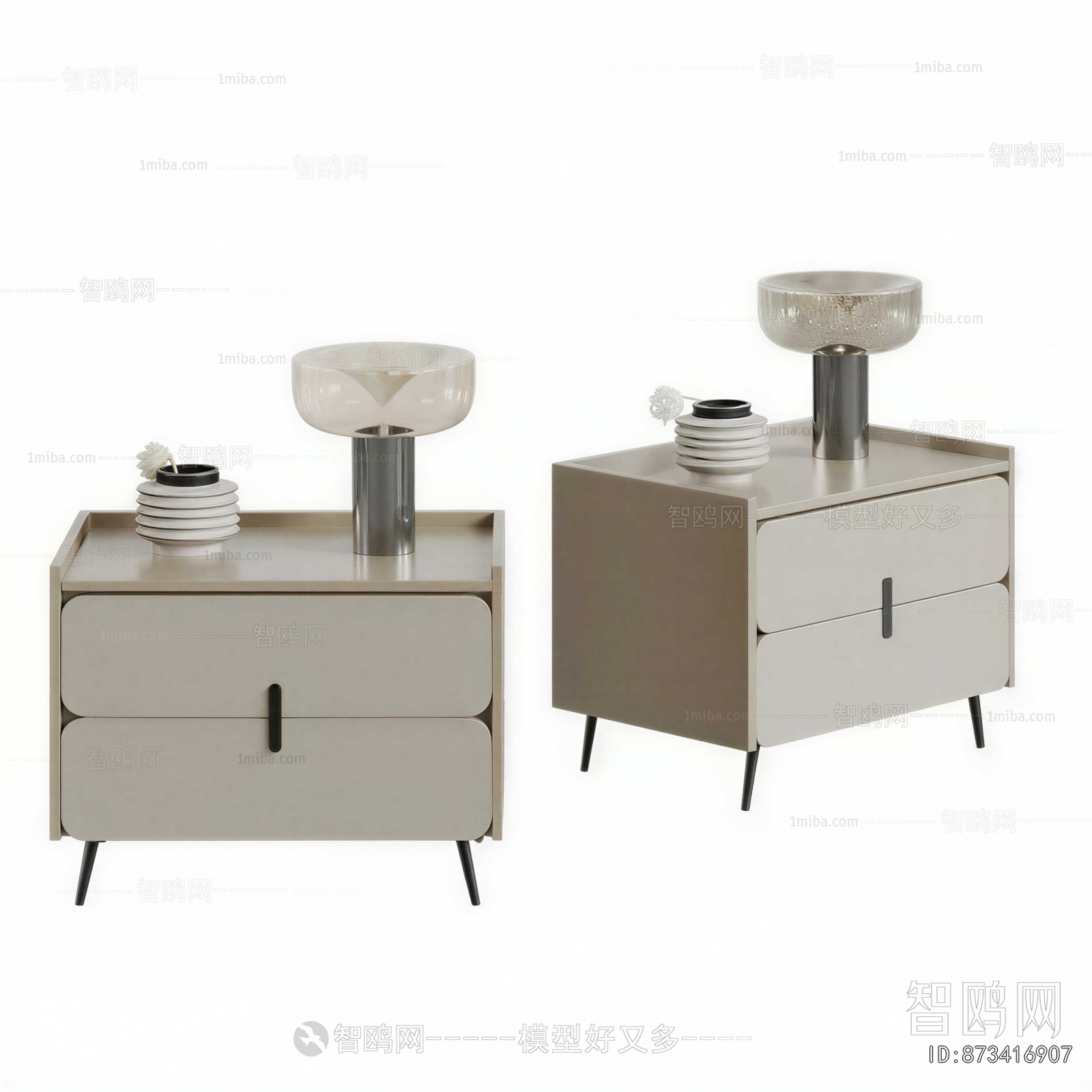 Modern Bedside Cupboard