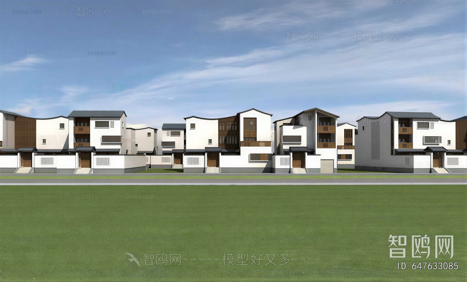 New Chinese Style Residential Building