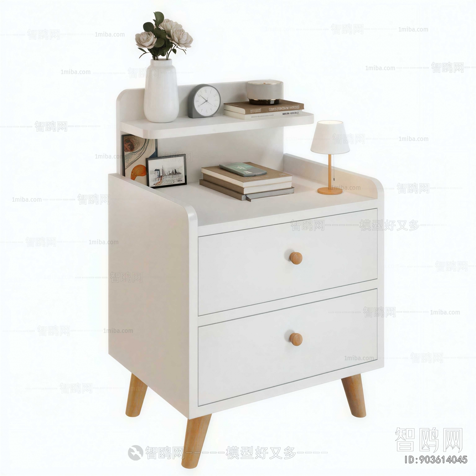 Modern Bedside Cupboard