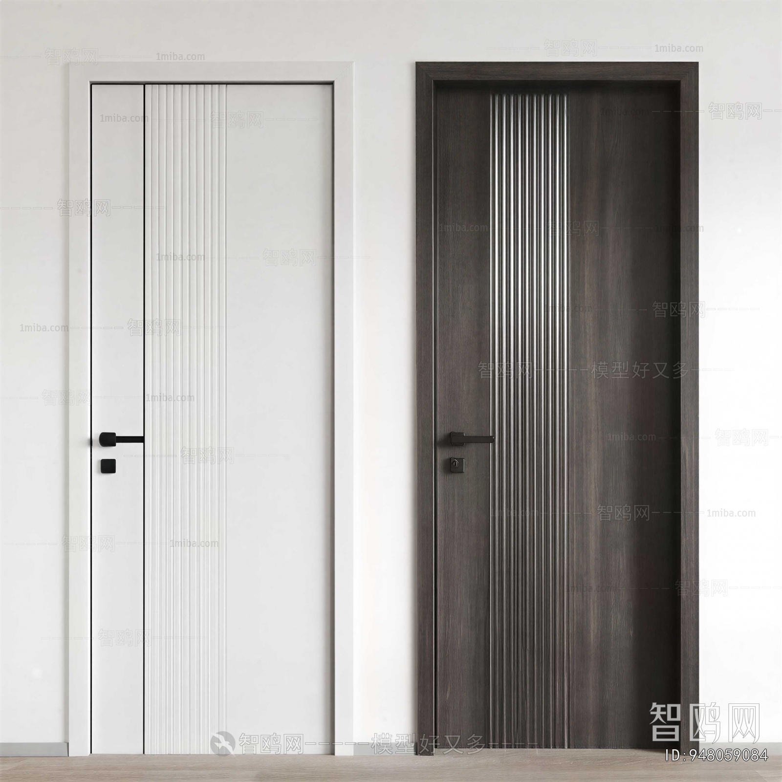Modern Single Door