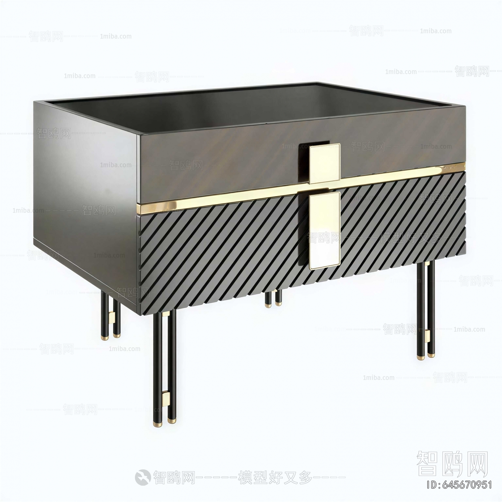 Modern Bedside Cupboard