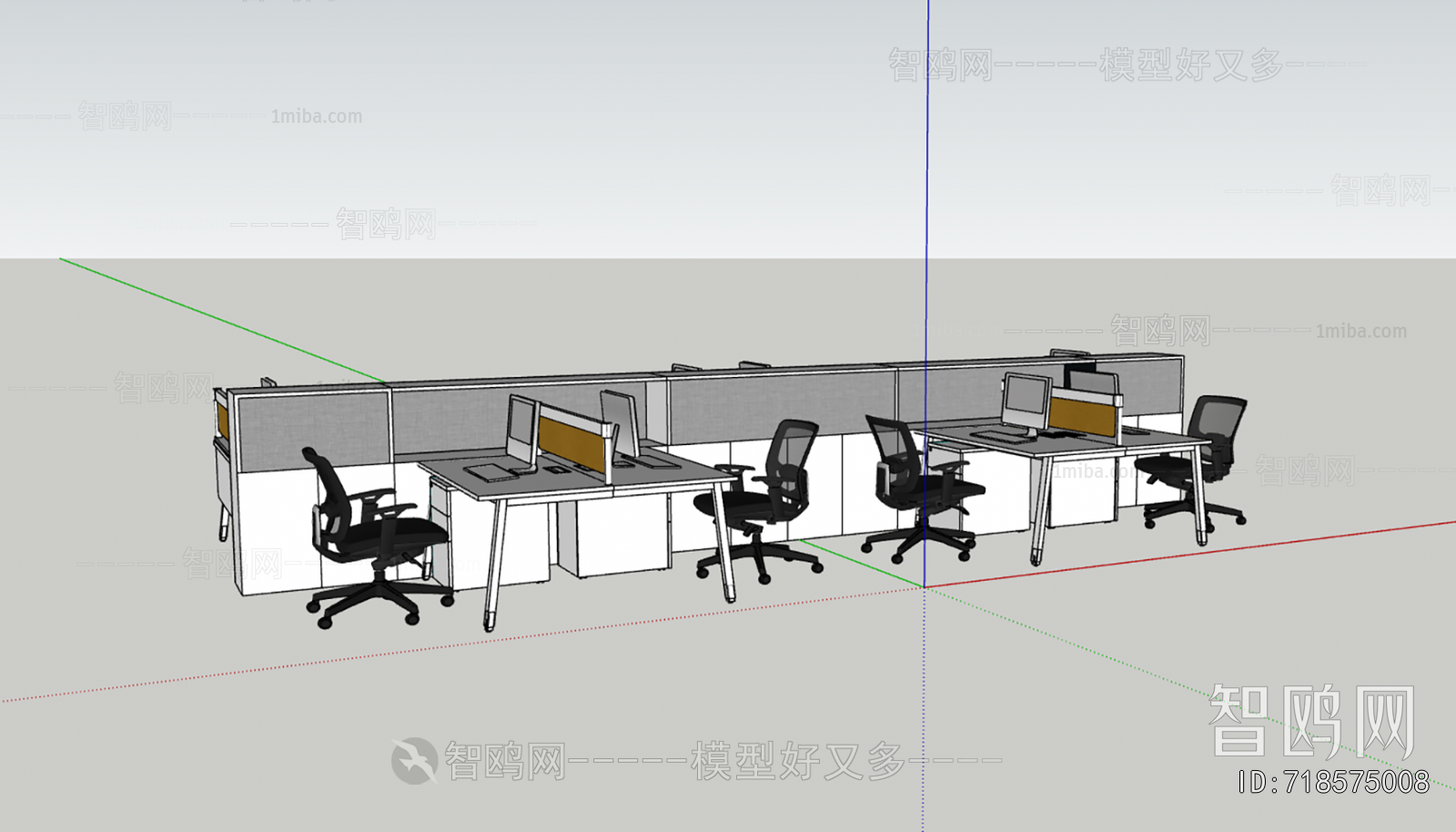 Modern Office Desk And Chair