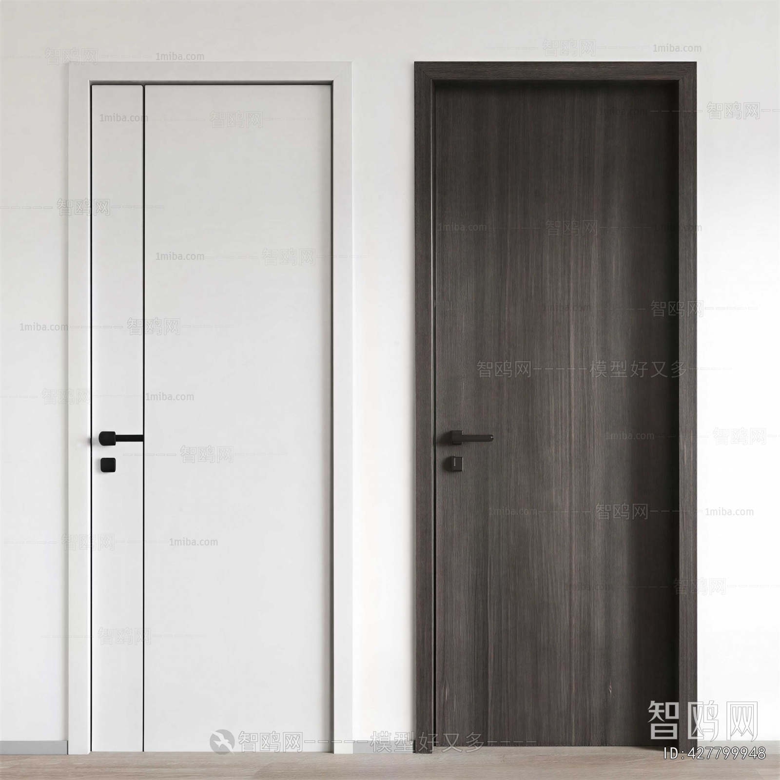 Modern Single Door
