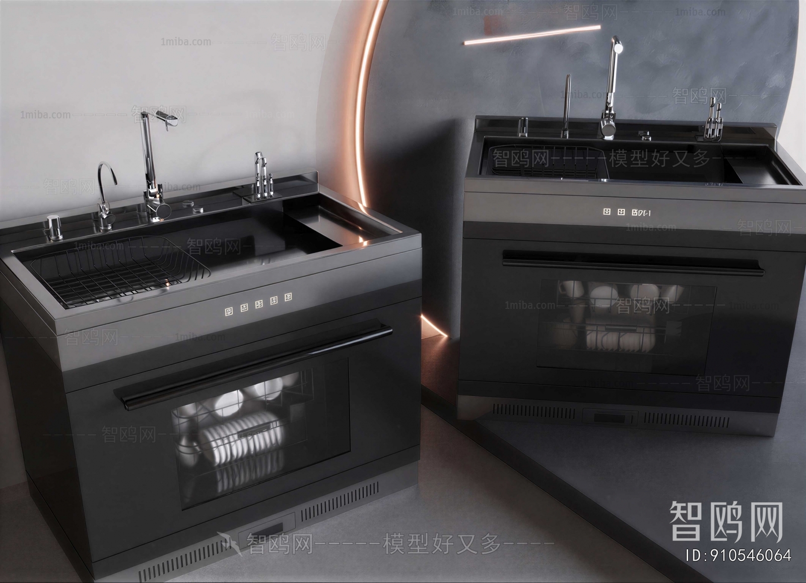 Modern Electric Kitchen Appliances