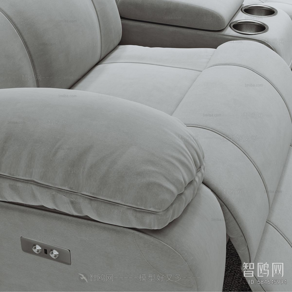 Modern Multi Person Sofa