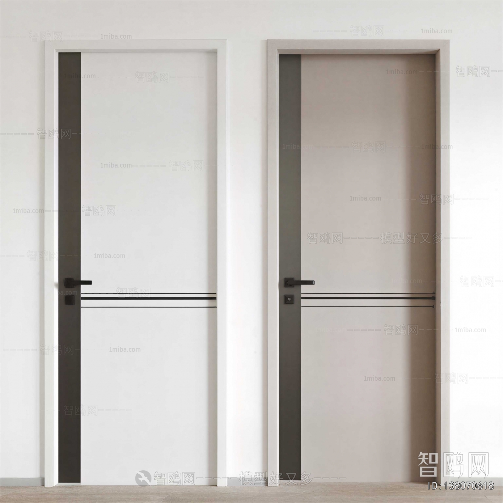 Modern Single Door