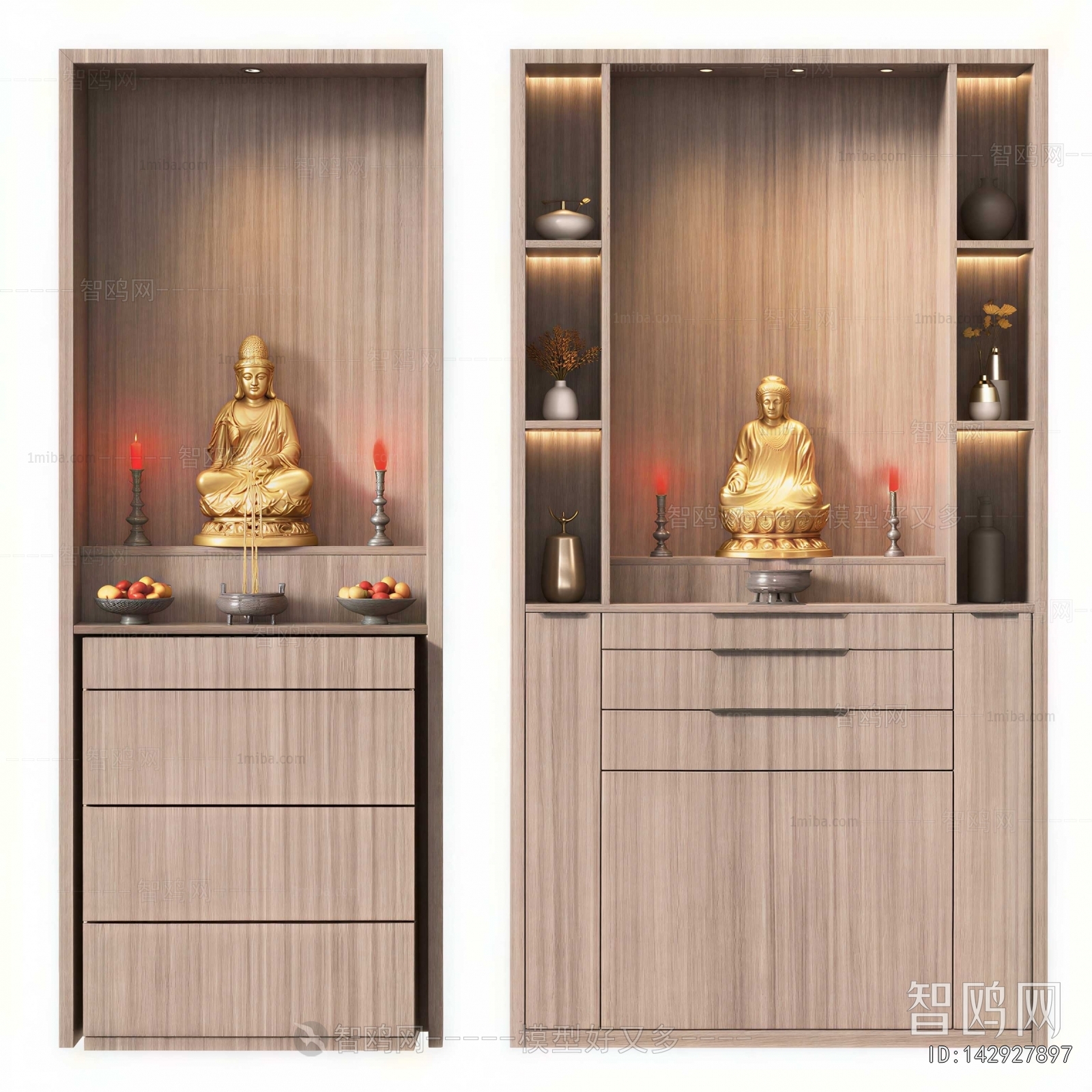 New Chinese Style Buddhist Niche