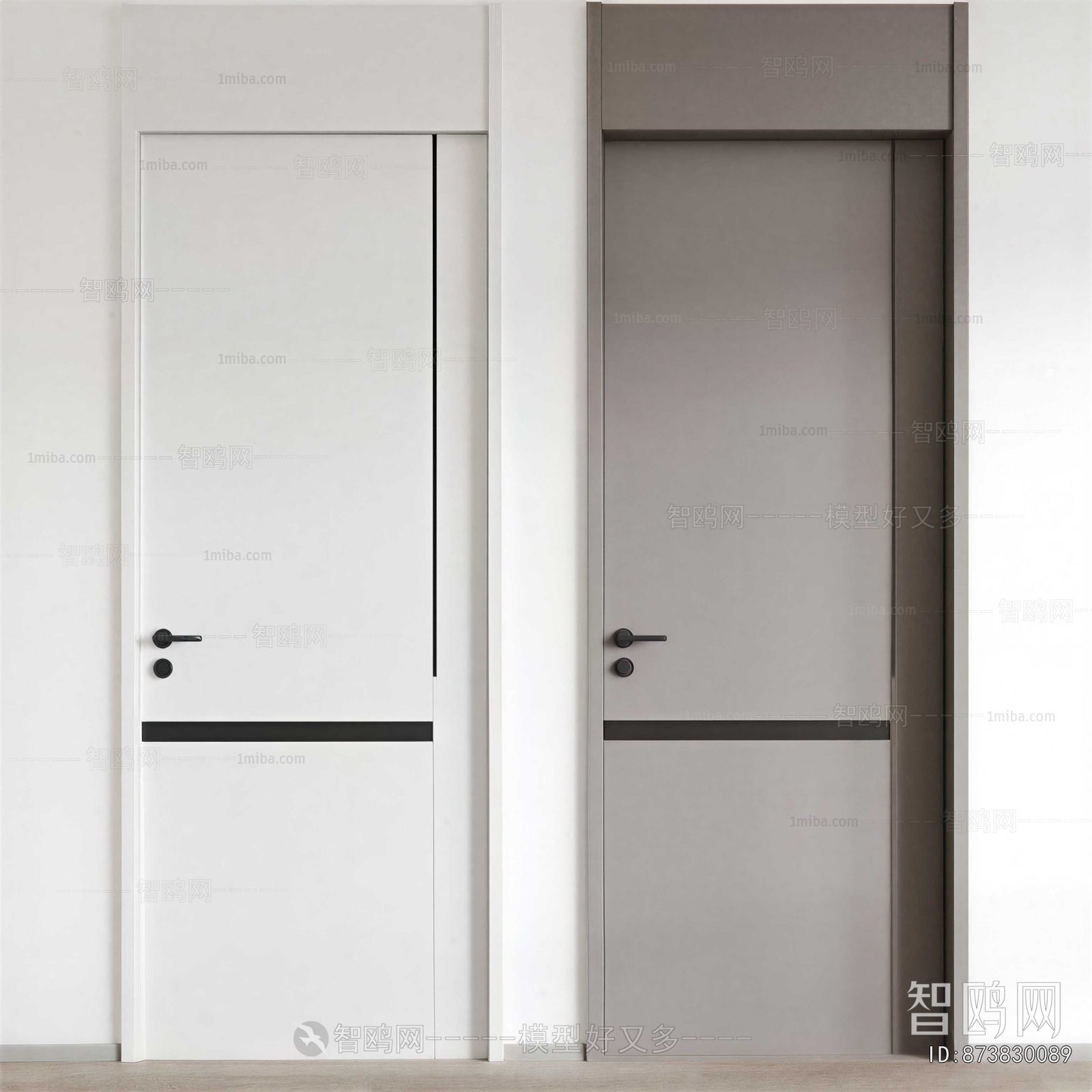 Modern Single Door