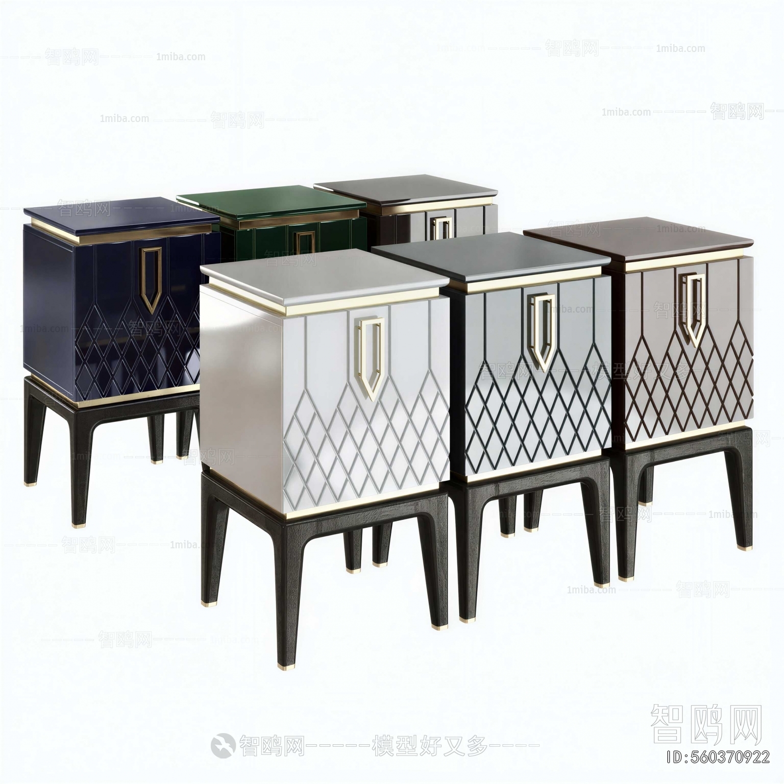 Modern Bedside Cupboard