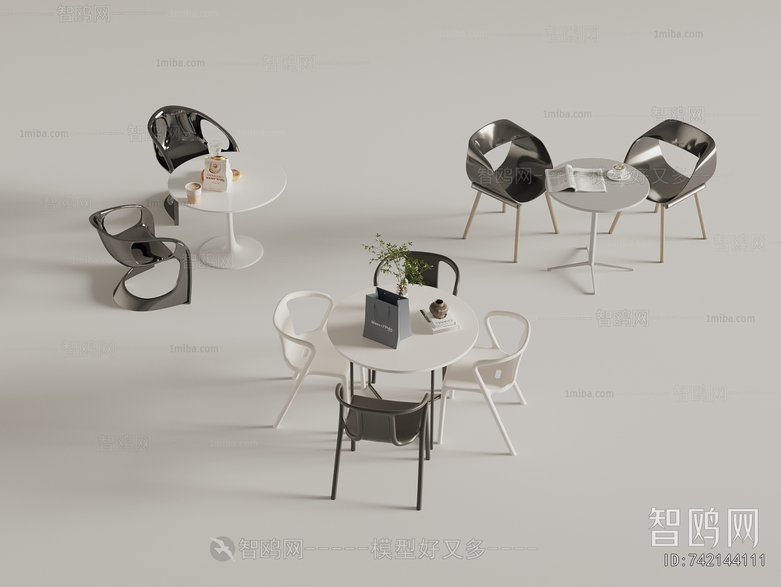 Modern Leisure Table And Chair