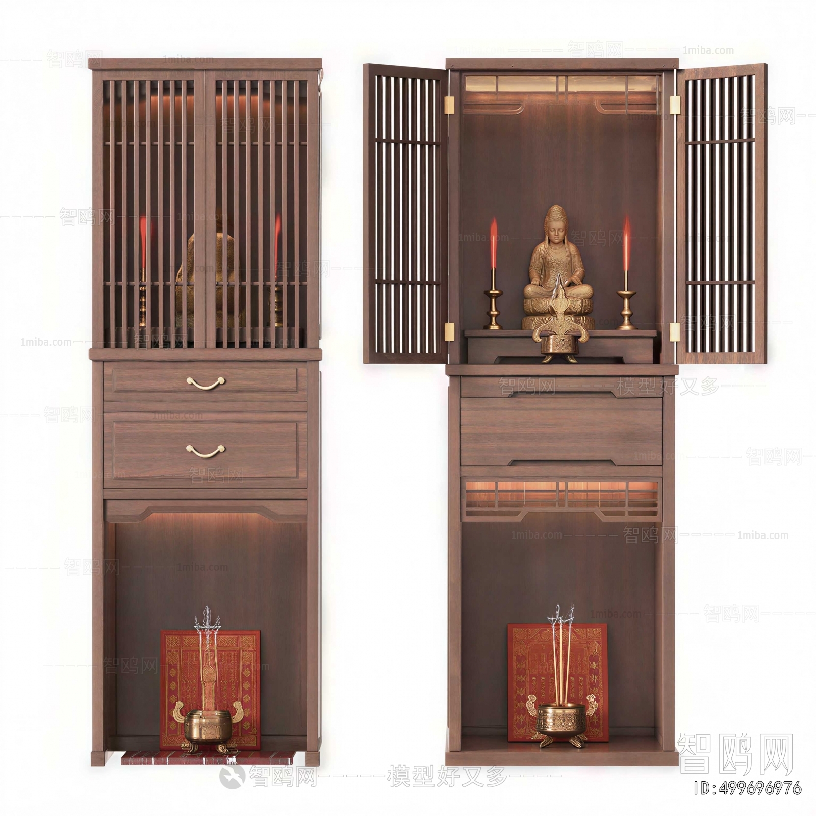 New Chinese Style Buddhist Niche