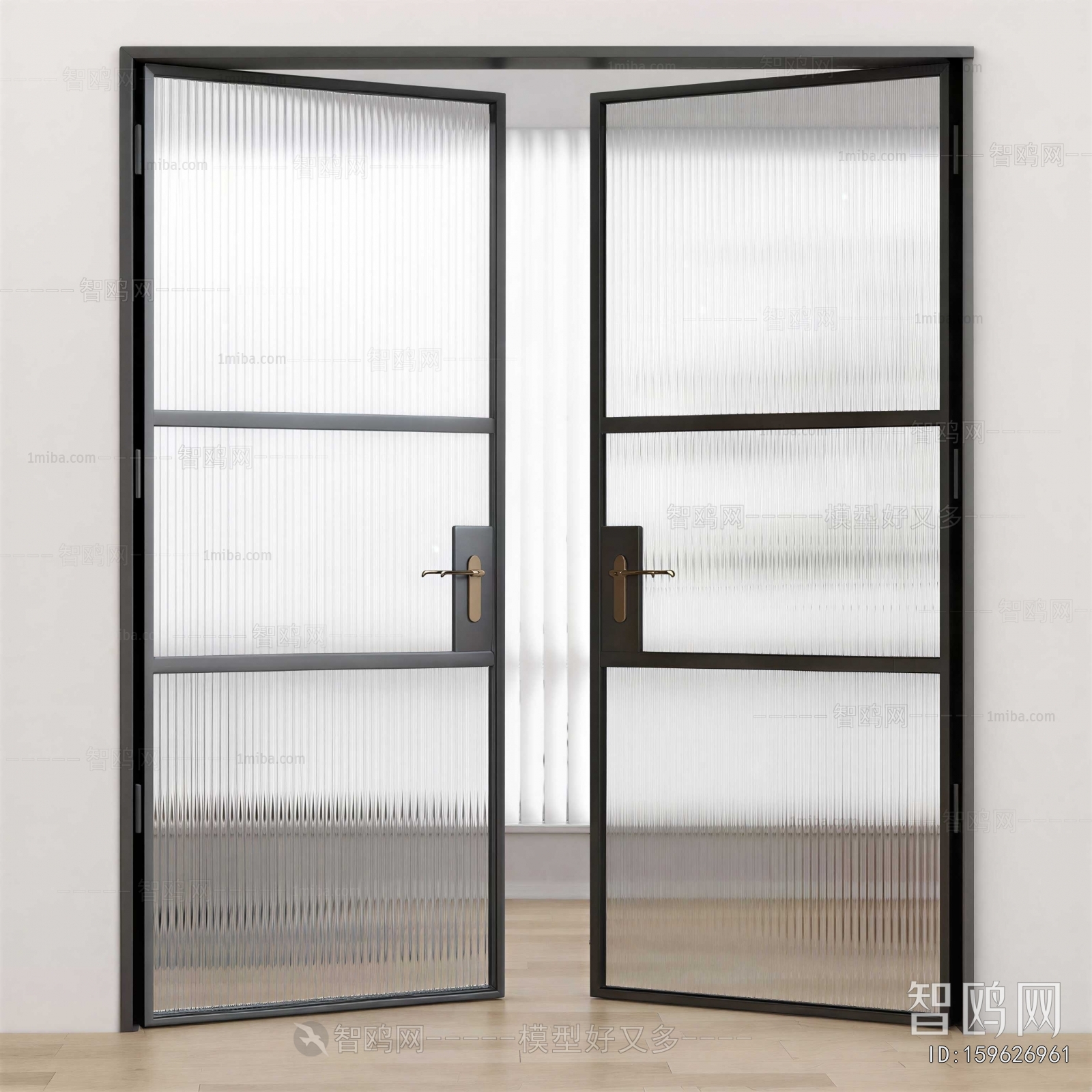 Modern Double Door