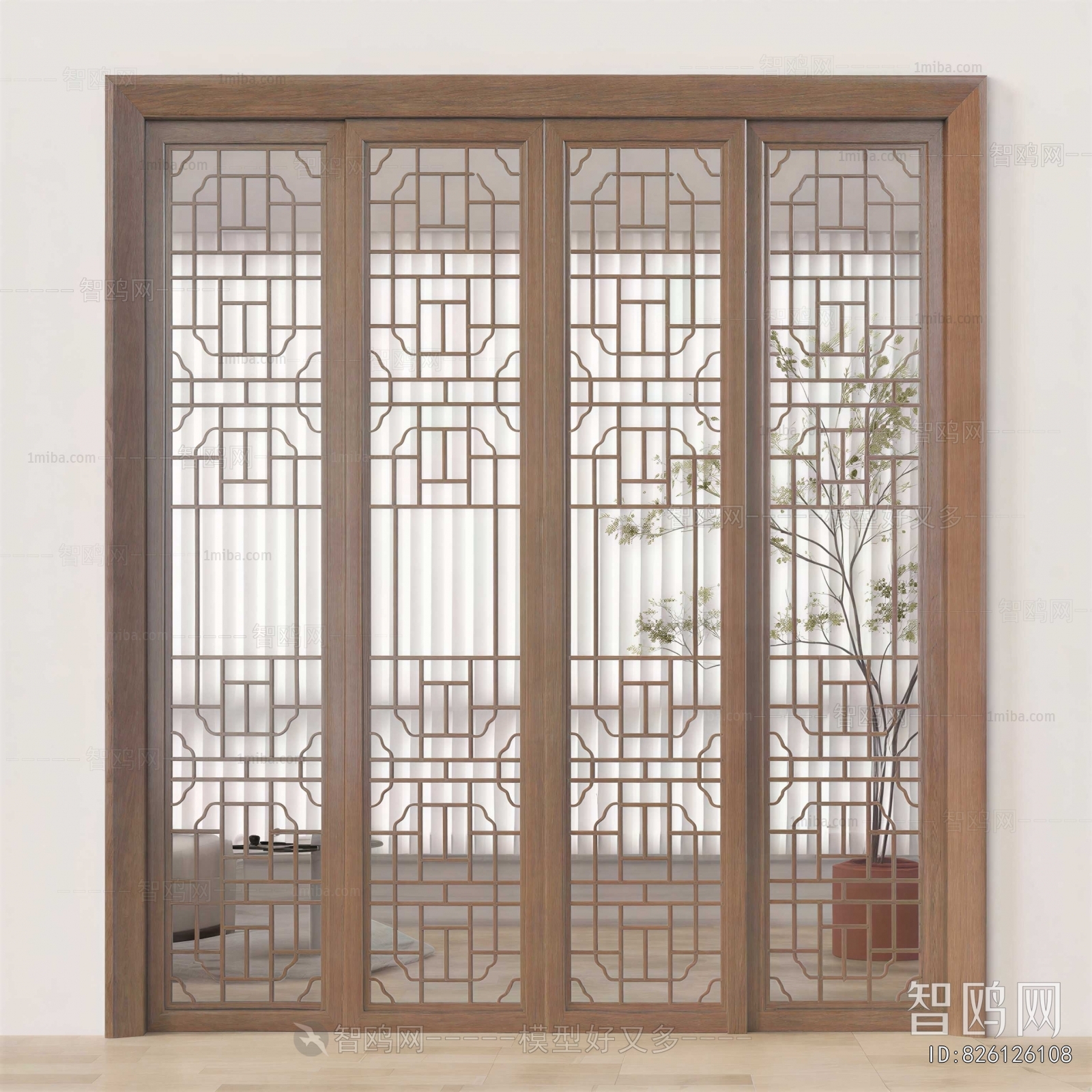 New Chinese Style Door